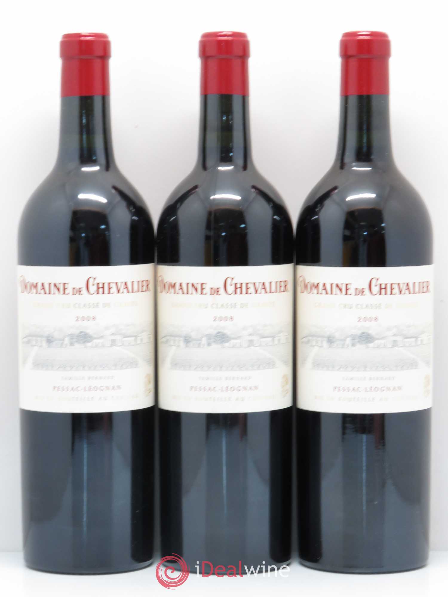 Domaine de Chevalier Cru Classé de Graves 2008 - Lot de 12 bouteilles - 2