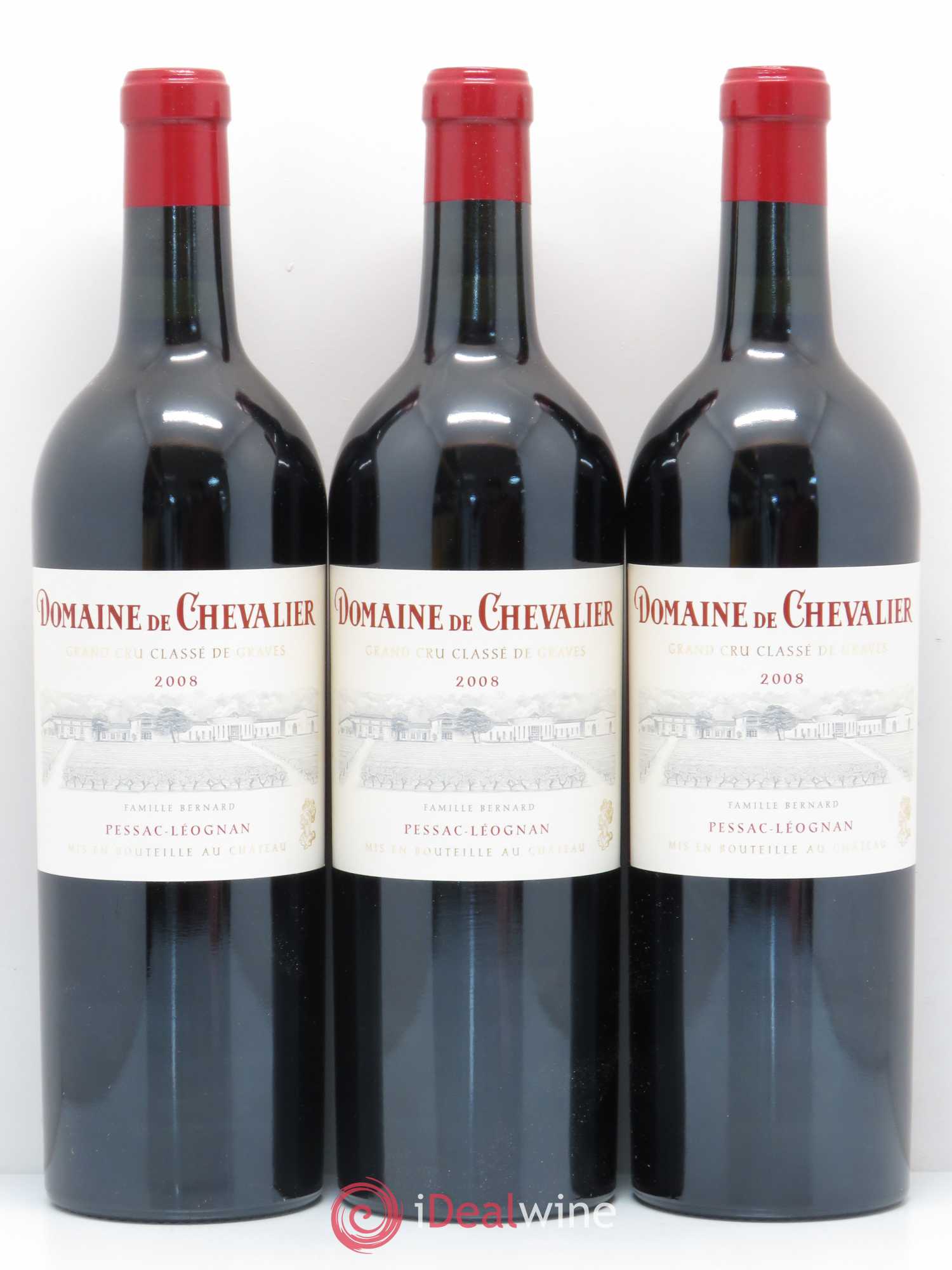 Domaine de Chevalier Cru Classé de Graves 2008 - Lot de 12 bouteilles - 3