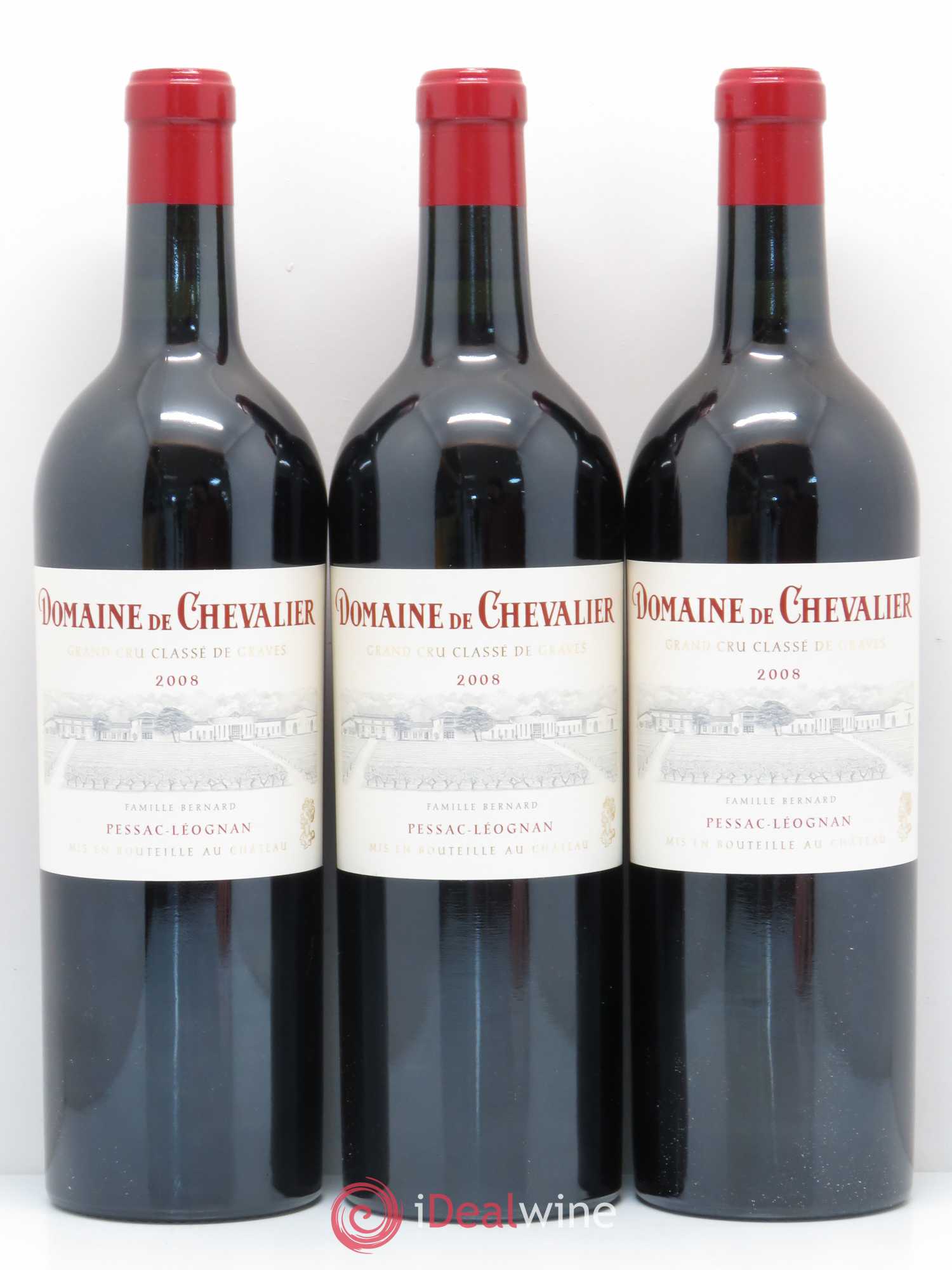Domaine de Chevalier Cru Classé de Graves 2008 - Lot de 12 bouteilles - 4