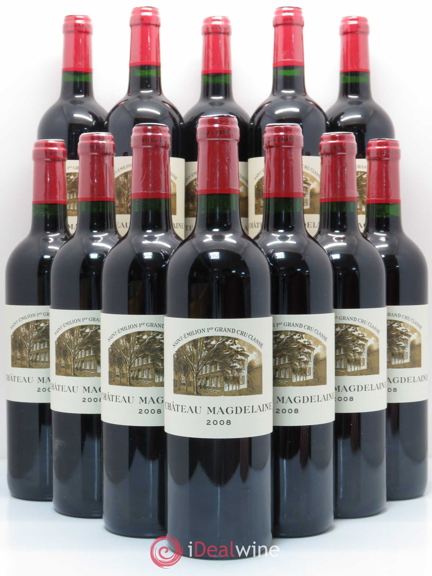 Château Magdelaine 2008 - Lot de 12 bouteilles - 0
