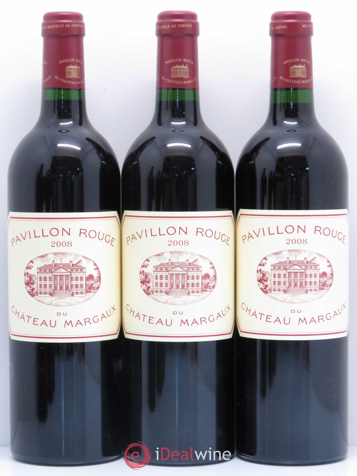 Pavillon Rouge du Château Margaux Second Vin 2008 - Lot de 12 bouteilles - 1