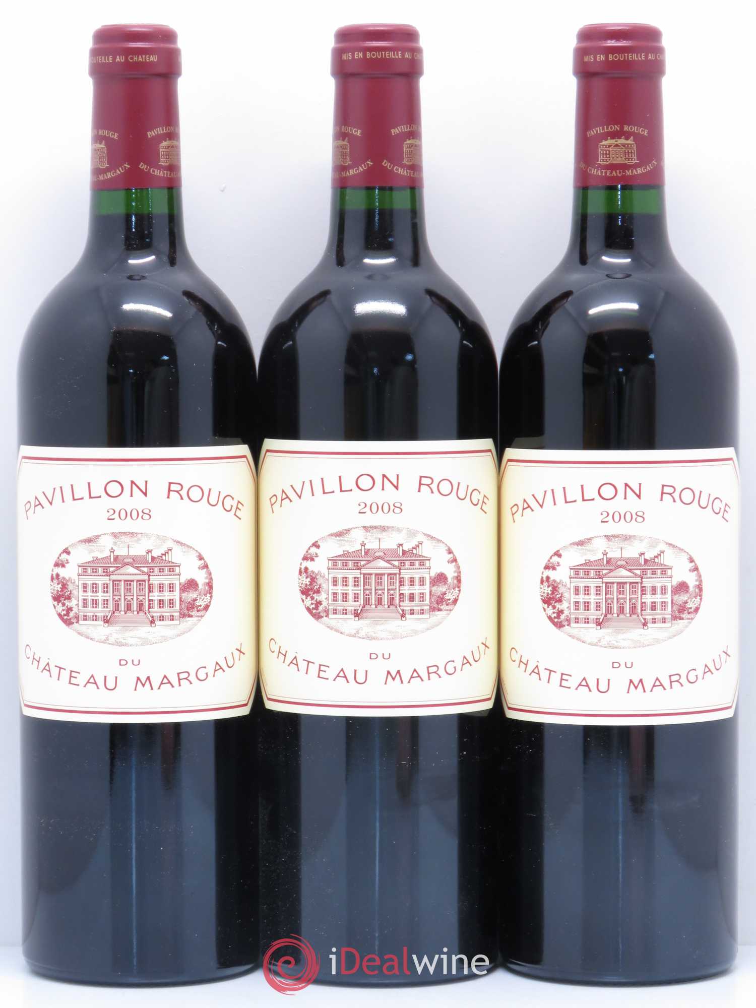 Pavillon Rouge du Château Margaux Second Vin 2008 - Lot de 12 bouteilles - 2