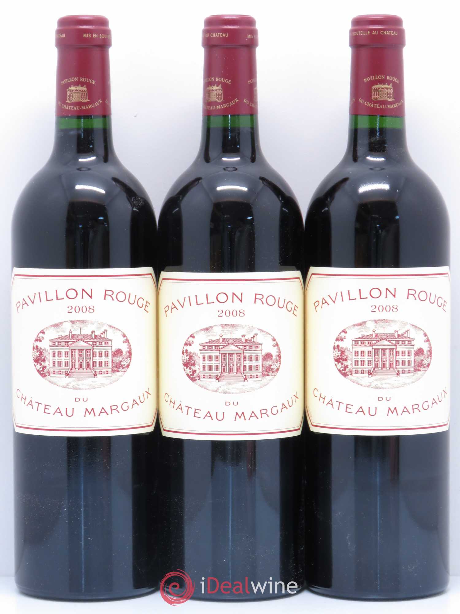 Pavillon Rouge du Château Margaux Second Vin 2008 - Lot de 12 bouteilles - 3