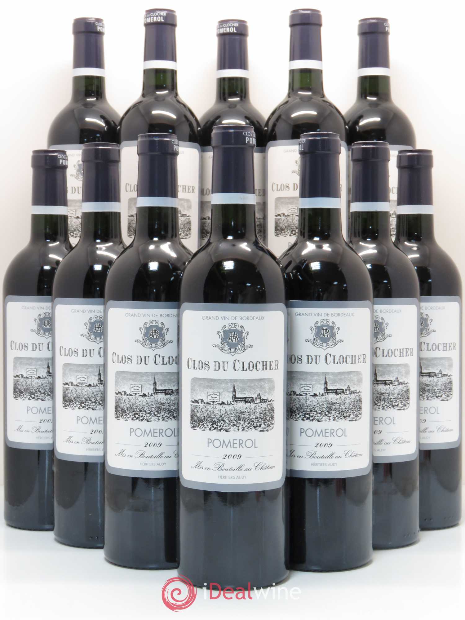 Clos du Clocher 2009 - Lot de 12 bouteilles - 0