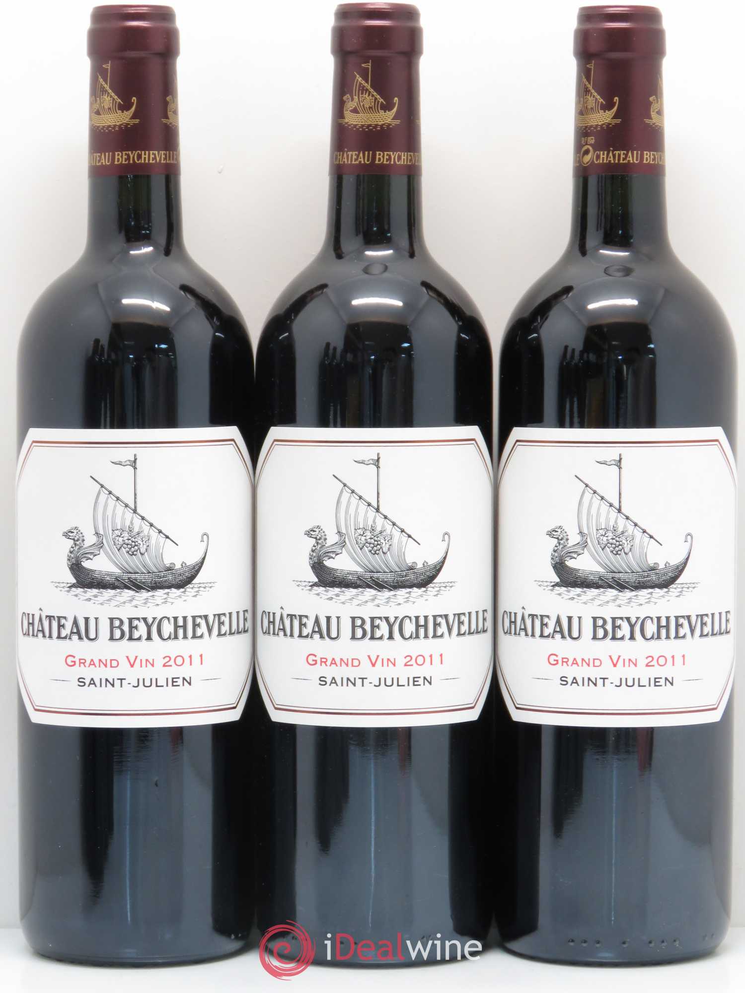 Château Beychevelle 4ème Grand Cru Classé 2011 - Lot de 12 bouteilles - 1