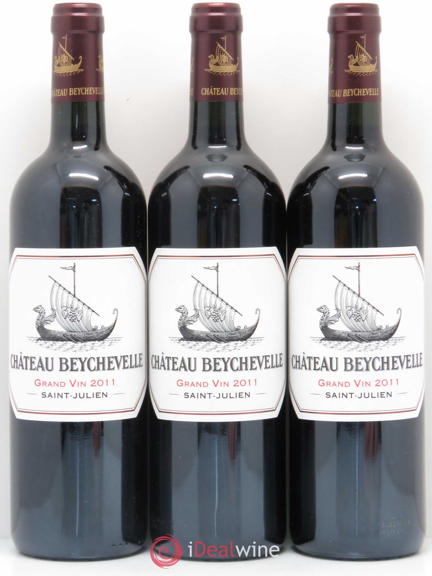 Château Beychevelle 4ème Grand Cru Classé 2011 - Lot de 12 bouteilles - 3