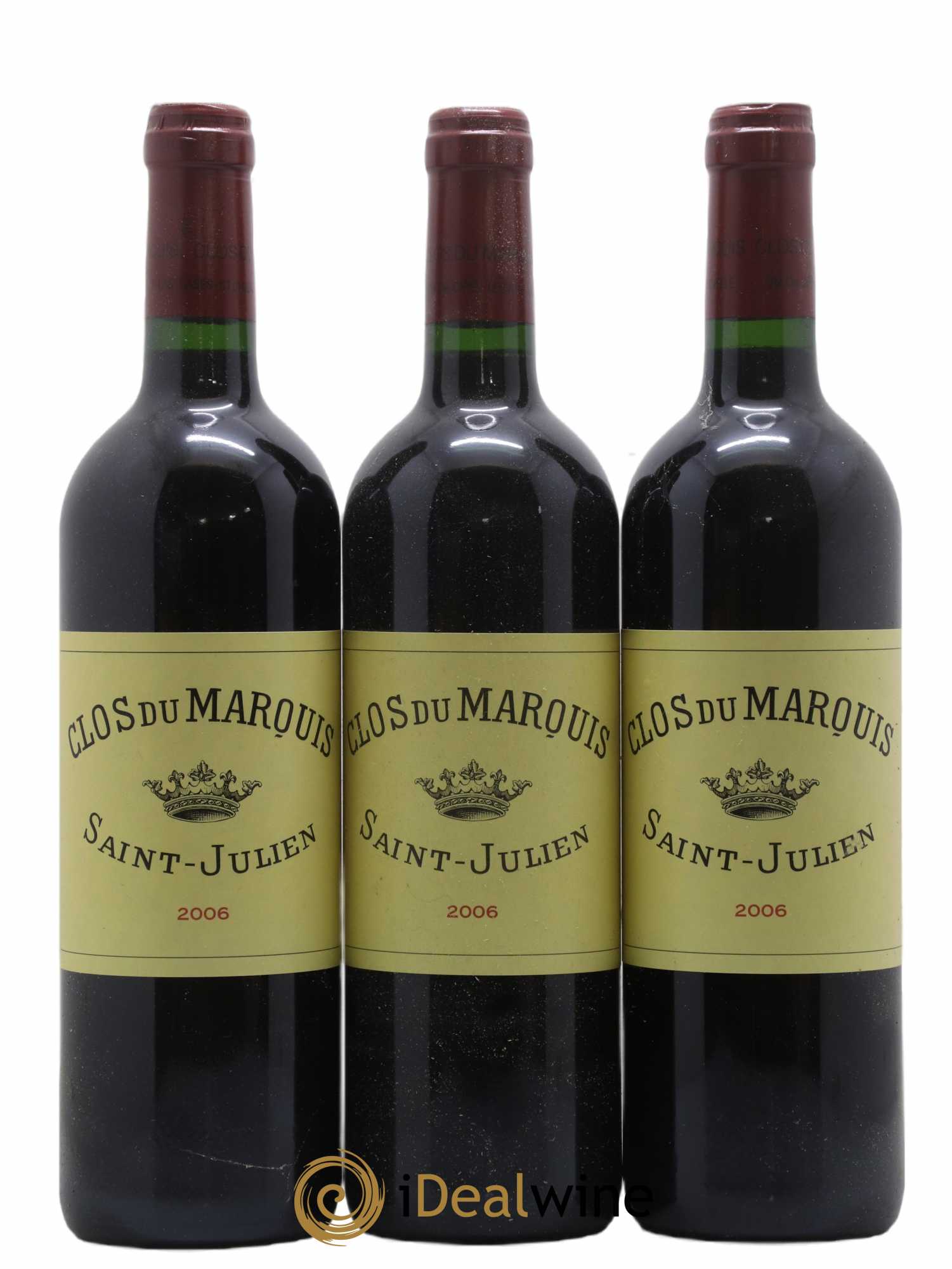 Clos du Marquis 2006 - Lot de 3 bouteilles - 0