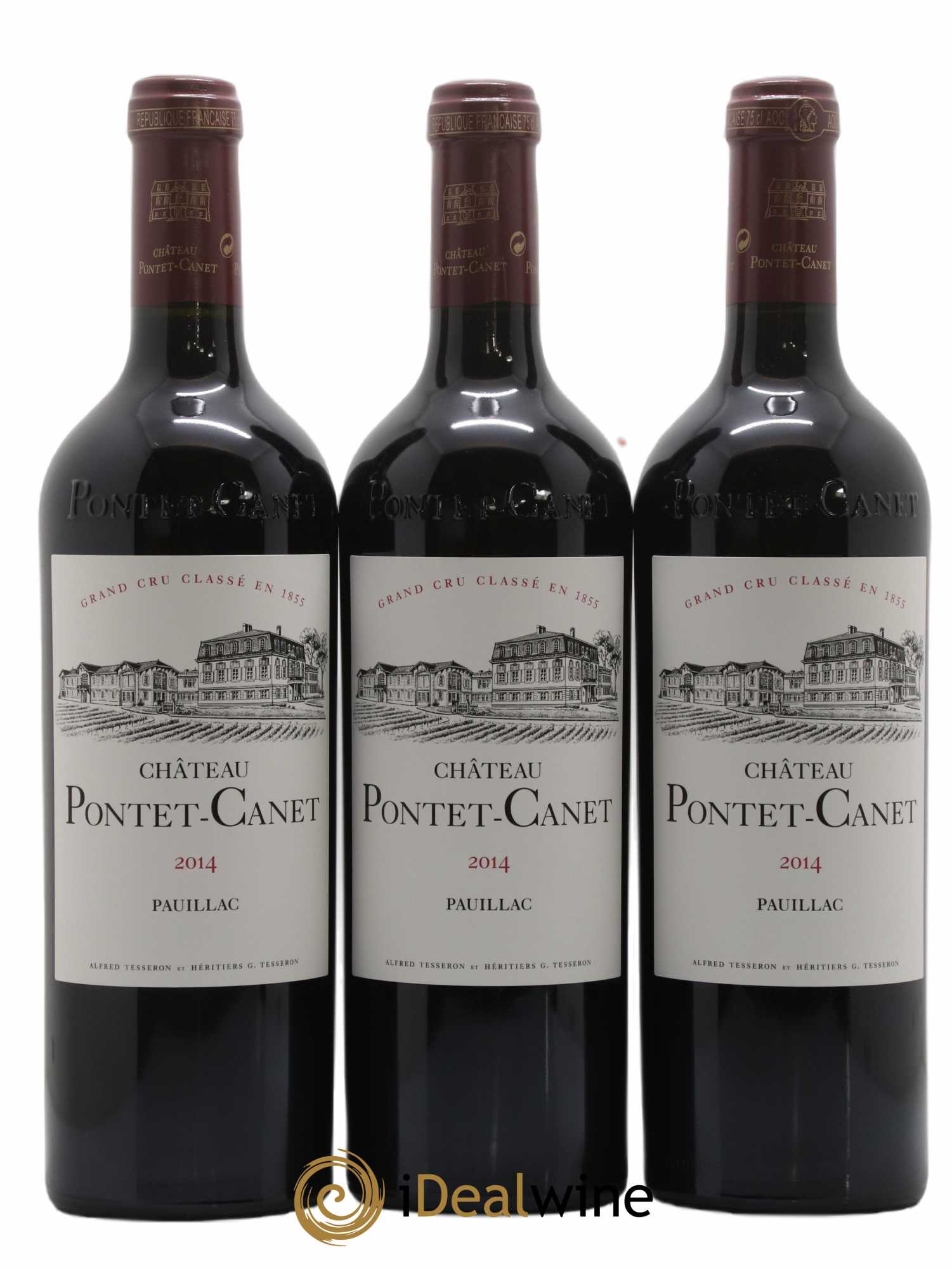 Château Pontet Canet 5ème Grand Cru Classé 2014 - Lot de 6 bouteilles - 2