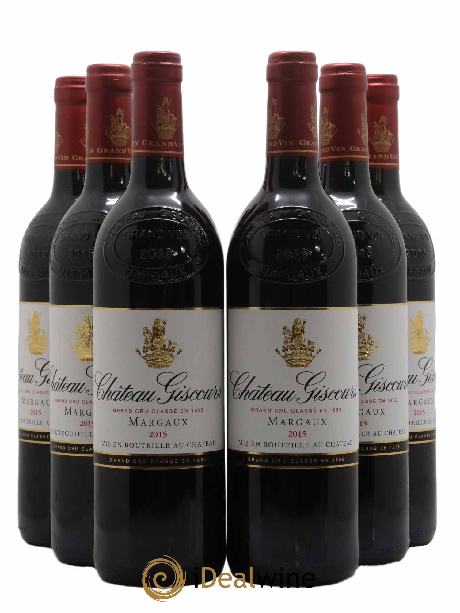 Château Giscours 3ème Grand Cru Classé 2015 - Lot de 6 bouteilles - 0