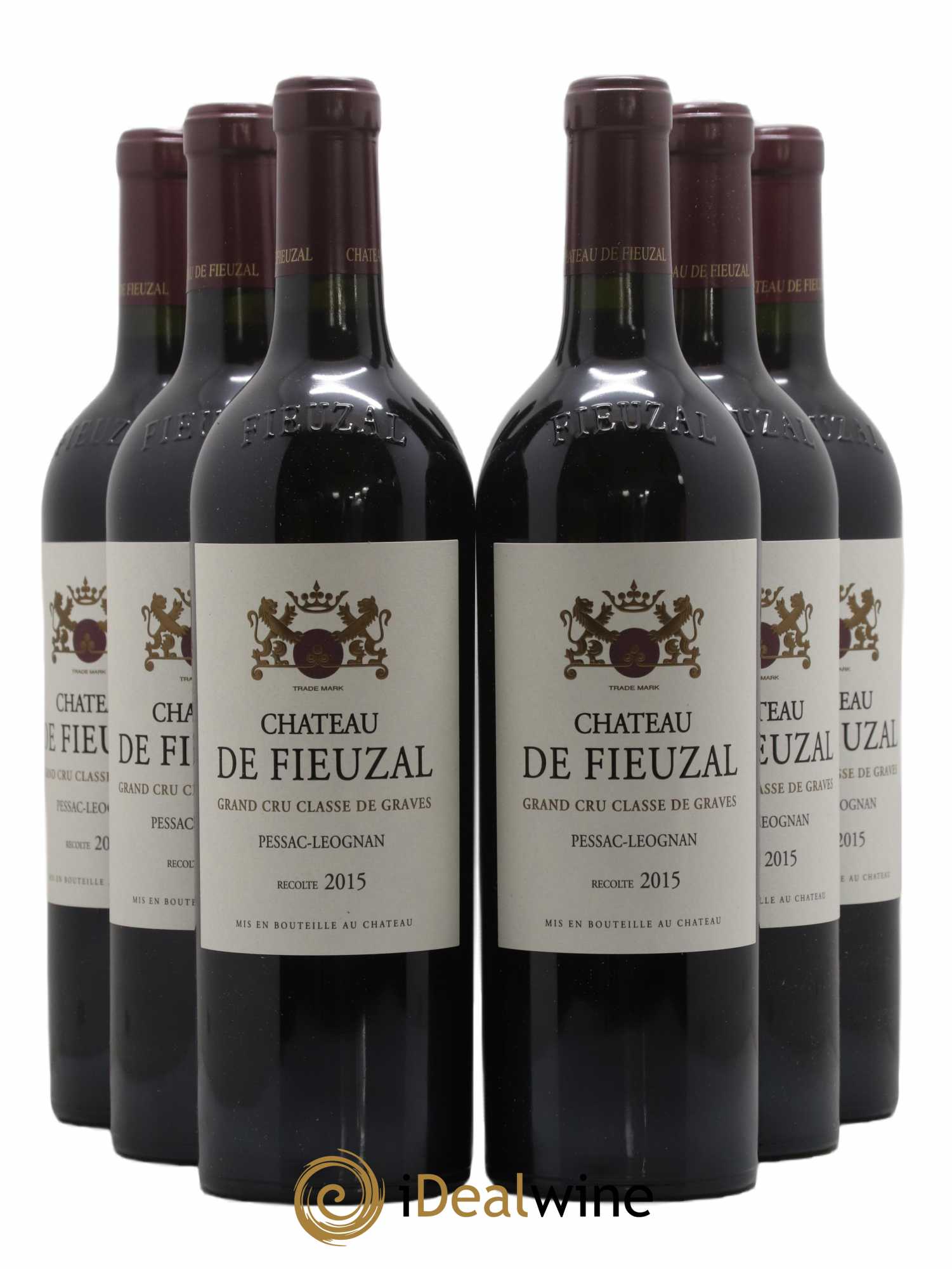 Château de Fieuzal Cru Classé de Graves 2015 - Lot de 6 bouteilles - 0