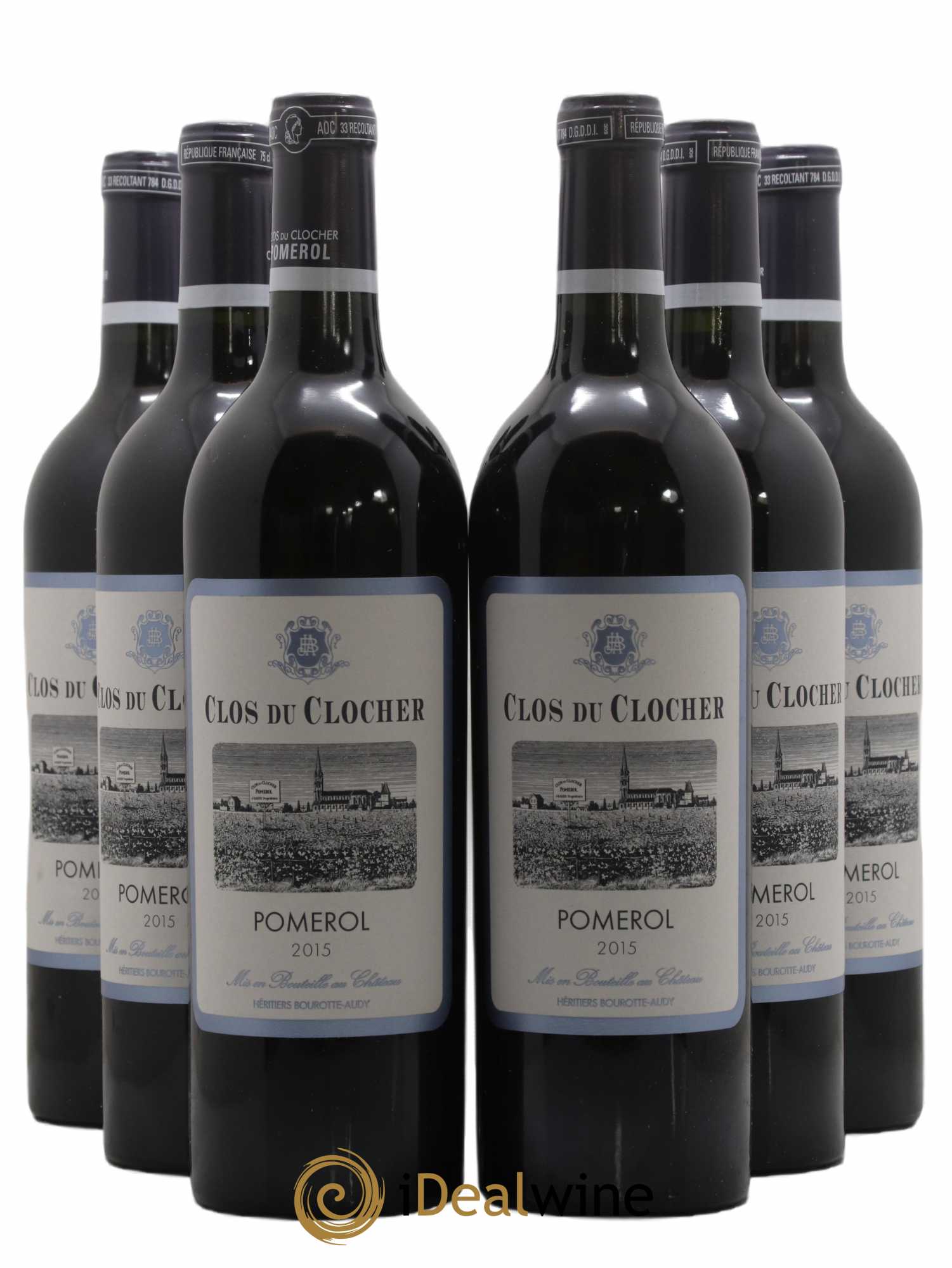 Clos du Clocher 2015 - Lot de 6 bouteilles - 0