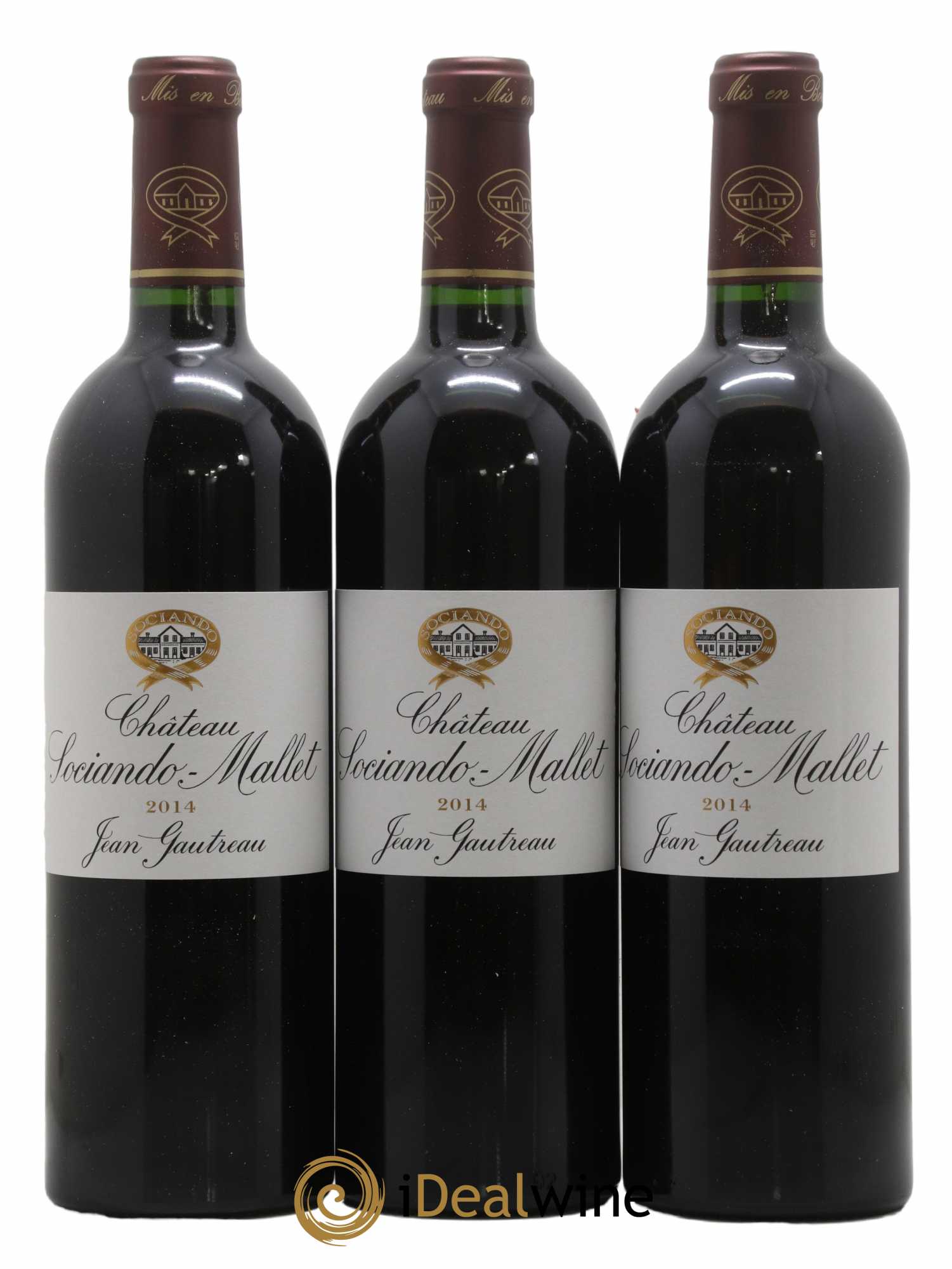 Château Sociando Mallet 2014 - Lot de 6 bouteilles - 1