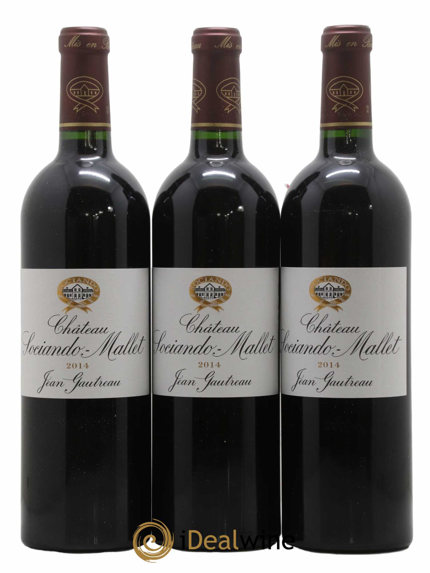 Château Sociando Mallet 2014 - Lot de 6 bouteilles - 2