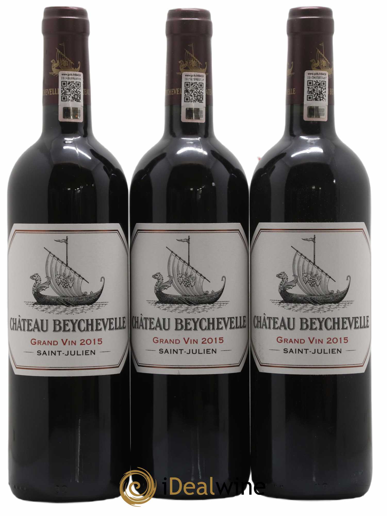 Château Beychevelle 4ème Grand Cru Classé 2015 - Lot de 6 bouteilles - 2