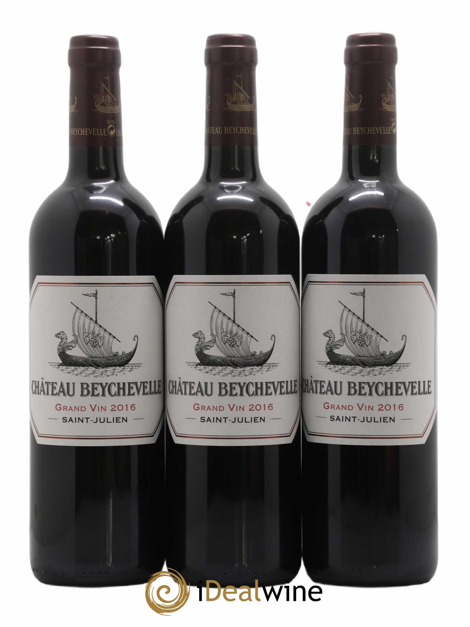 Château Beychevelle 4ème Grand Cru Classé 2016 - Lot de 6 bouteilles - 1