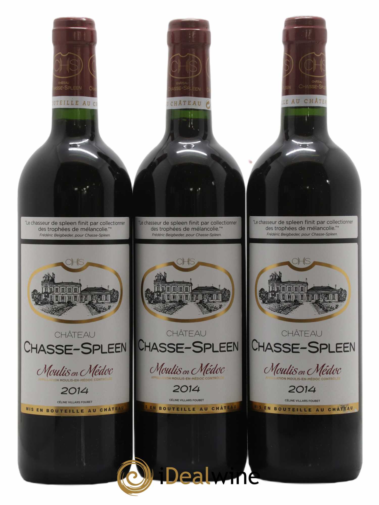 Château Chasse Spleen 2014 - Lot de 12 bouteilles - 3