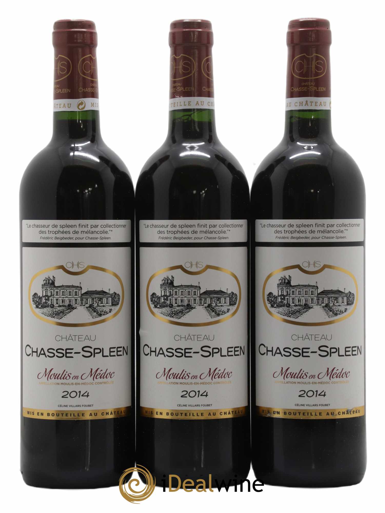 Château Chasse Spleen 2014 - Lot de 12 bouteilles - 4