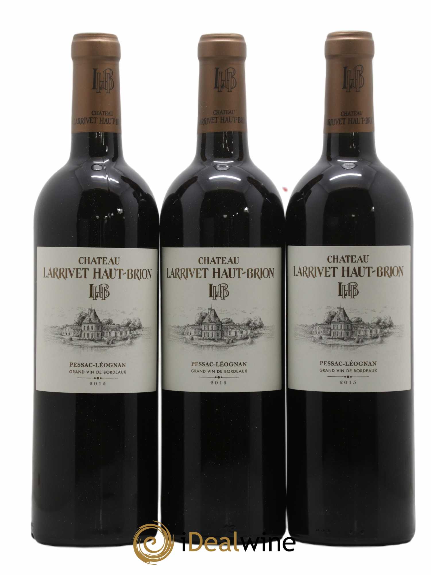Château Larrivet Haut-Brion 2015 - Lot de 6 bouteilles - 2
