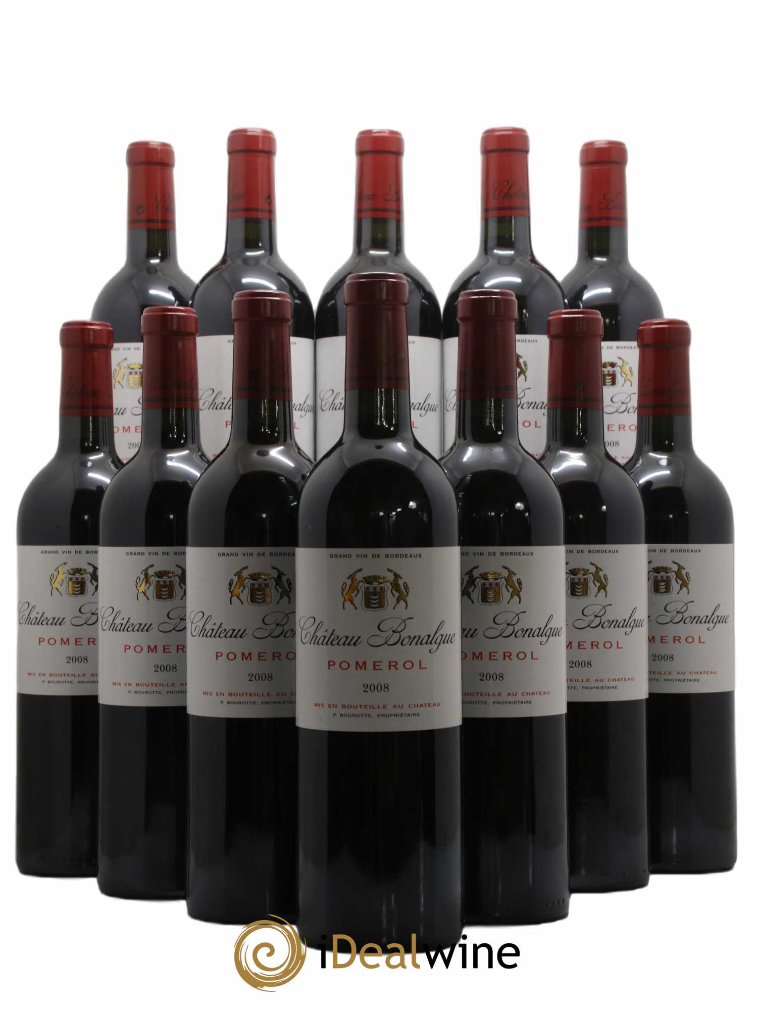 Château Bonalgue 2008 - Lot de 12 bouteilles - 0