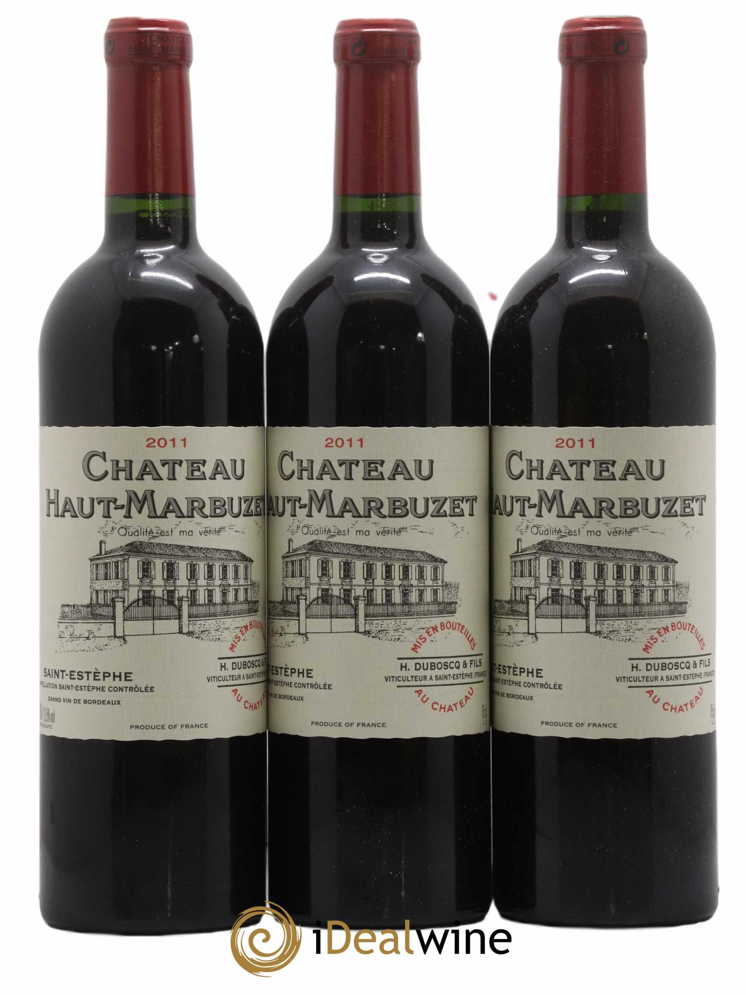 Château Haut Marbuzet 2011 - Lot de 12 bouteilles - 1