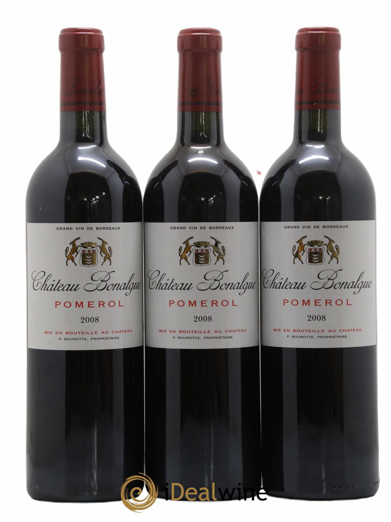 Château Bonalgue 2008 - Lot de 12 bouteilles - 3