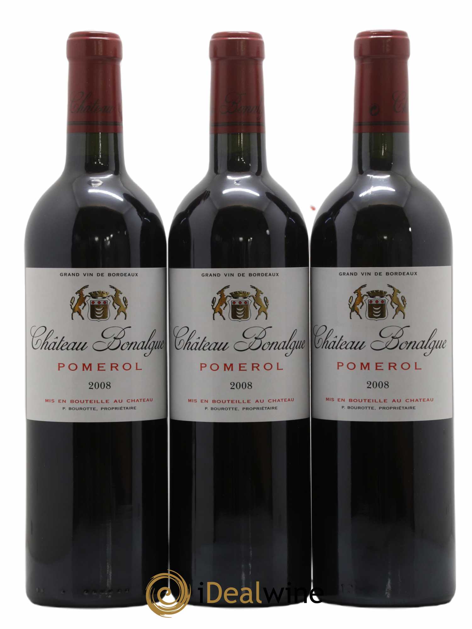 Château Bonalgue 2008 - Lot de 12 bouteilles - 4
