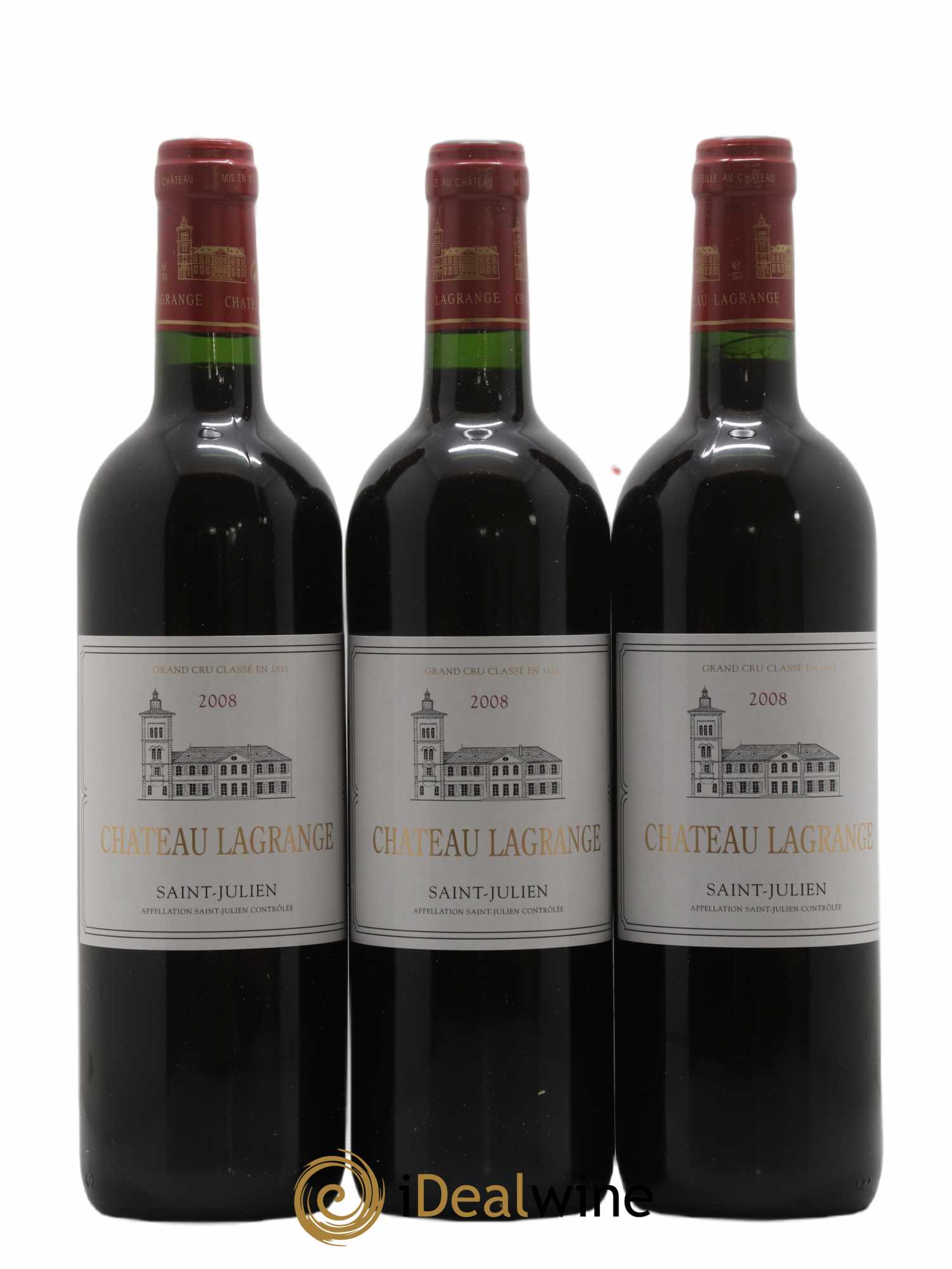 Château Lagrange 3ème Grand Cru Classé 2008 - Lot de 12 bouteilles - 2