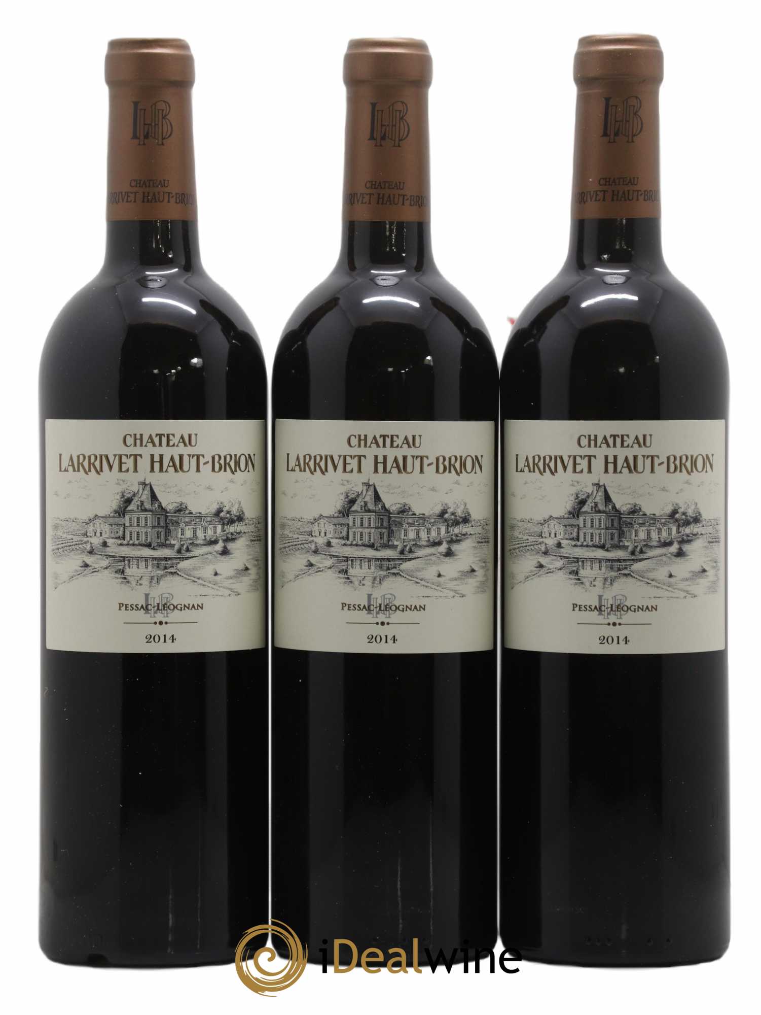 Château Larrivet Haut-Brion 2014 - Lot de 12 bouteilles - 3