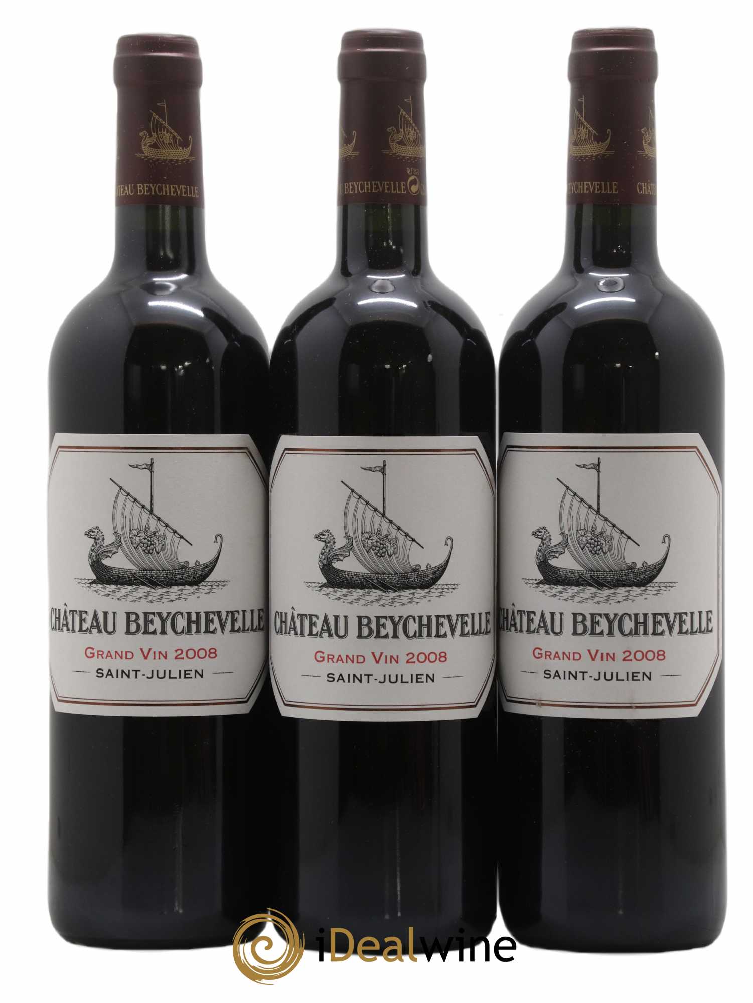 Château Beychevelle 4ème Grand Cru Classé 2008 - Lot de 12 bouteilles - 2