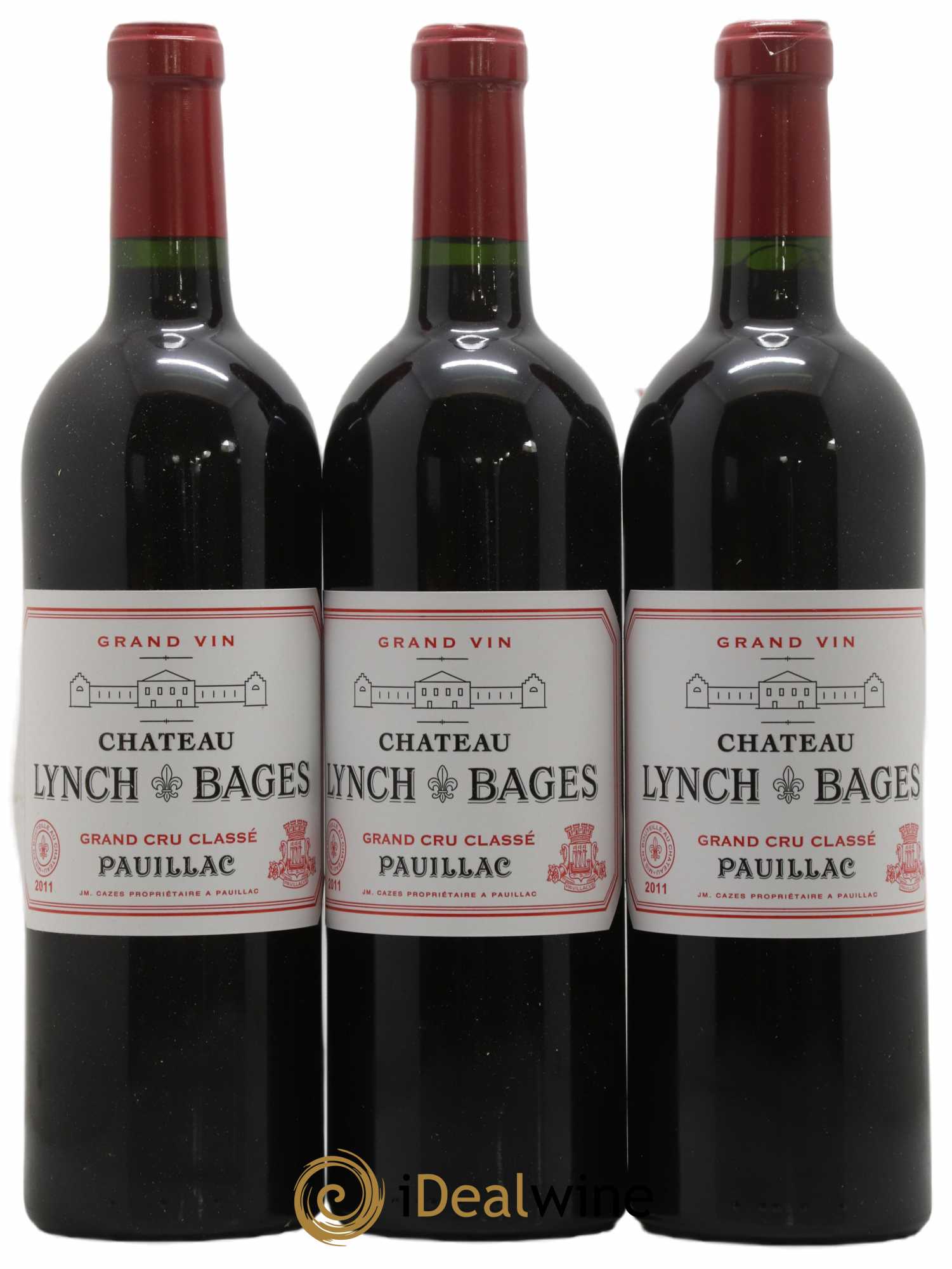 Château Lynch Bages 5ème Grand Cru Classé 2011 - Lot de 12 bouteilles - 1