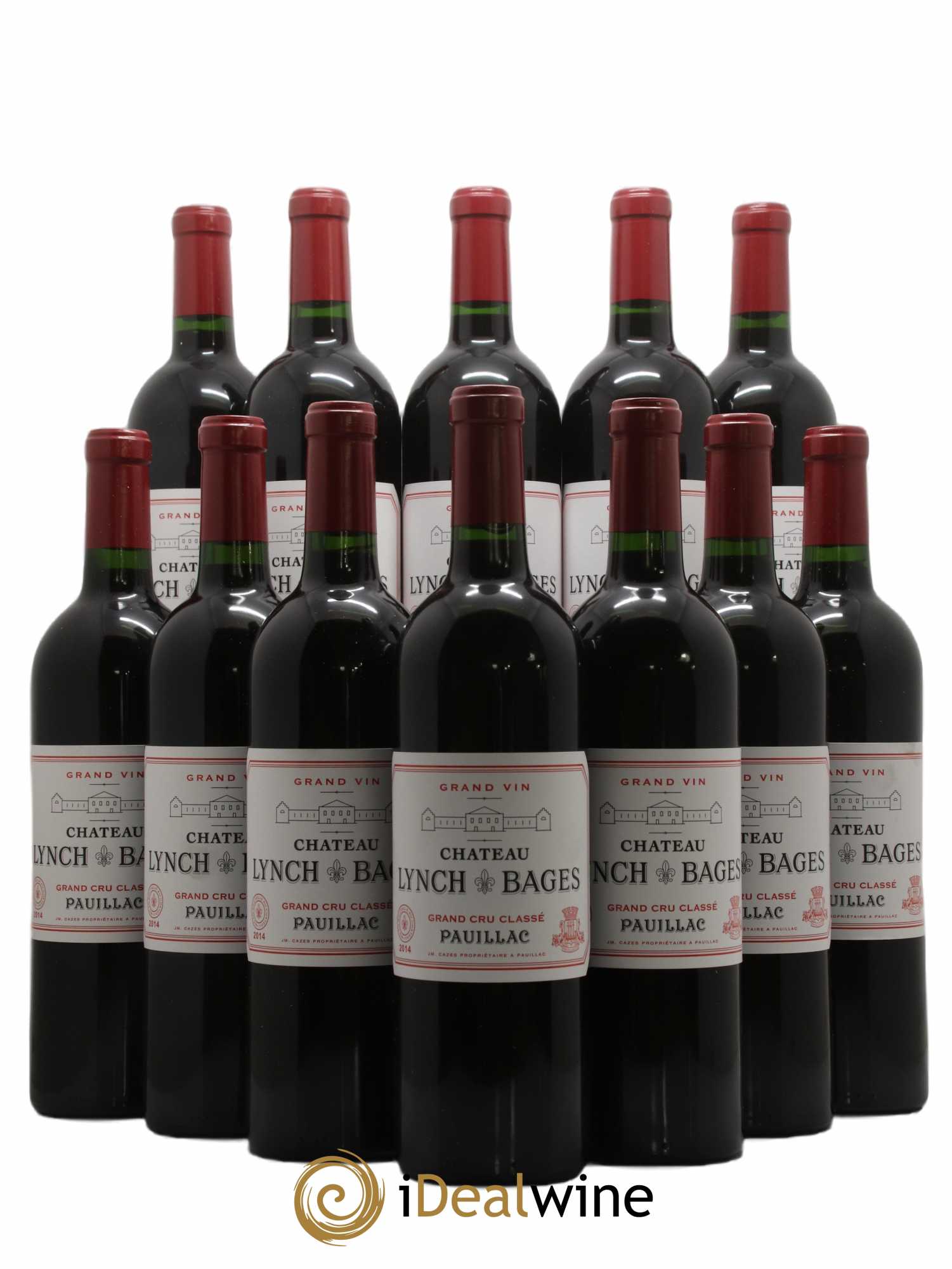 Château Lynch Bages 5ème Grand Cru Classé 2014 - Lot de 12 bouteilles - 0