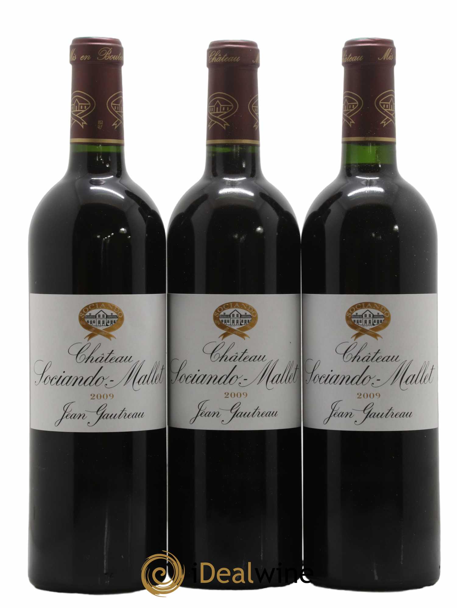 Château Sociando Mallet 2009 - Lot de 12 bouteilles - 3
