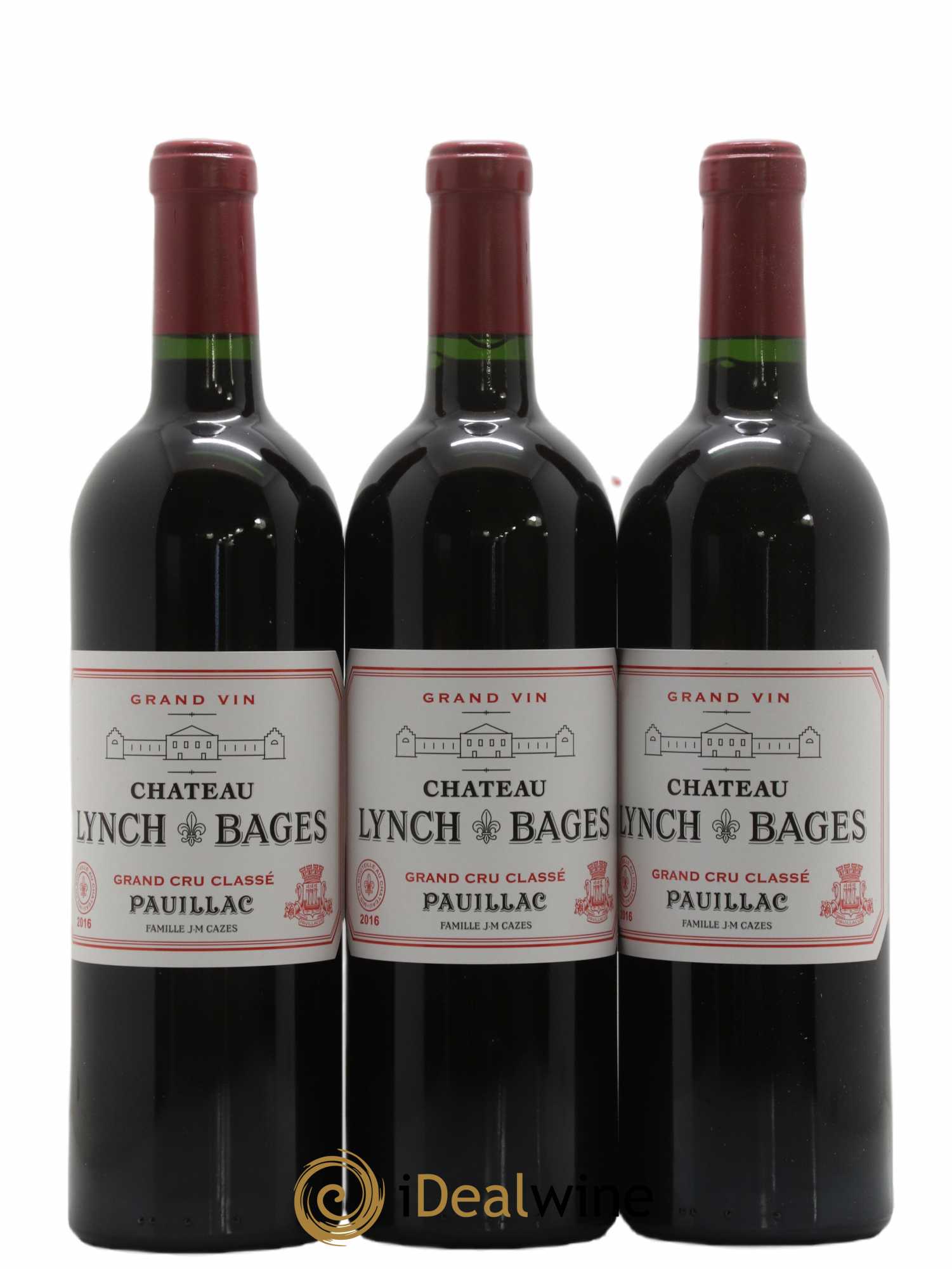 Château Lynch Bages 5ème Grand Cru Classé 2016 - Lot de 6 bouteilles - 1