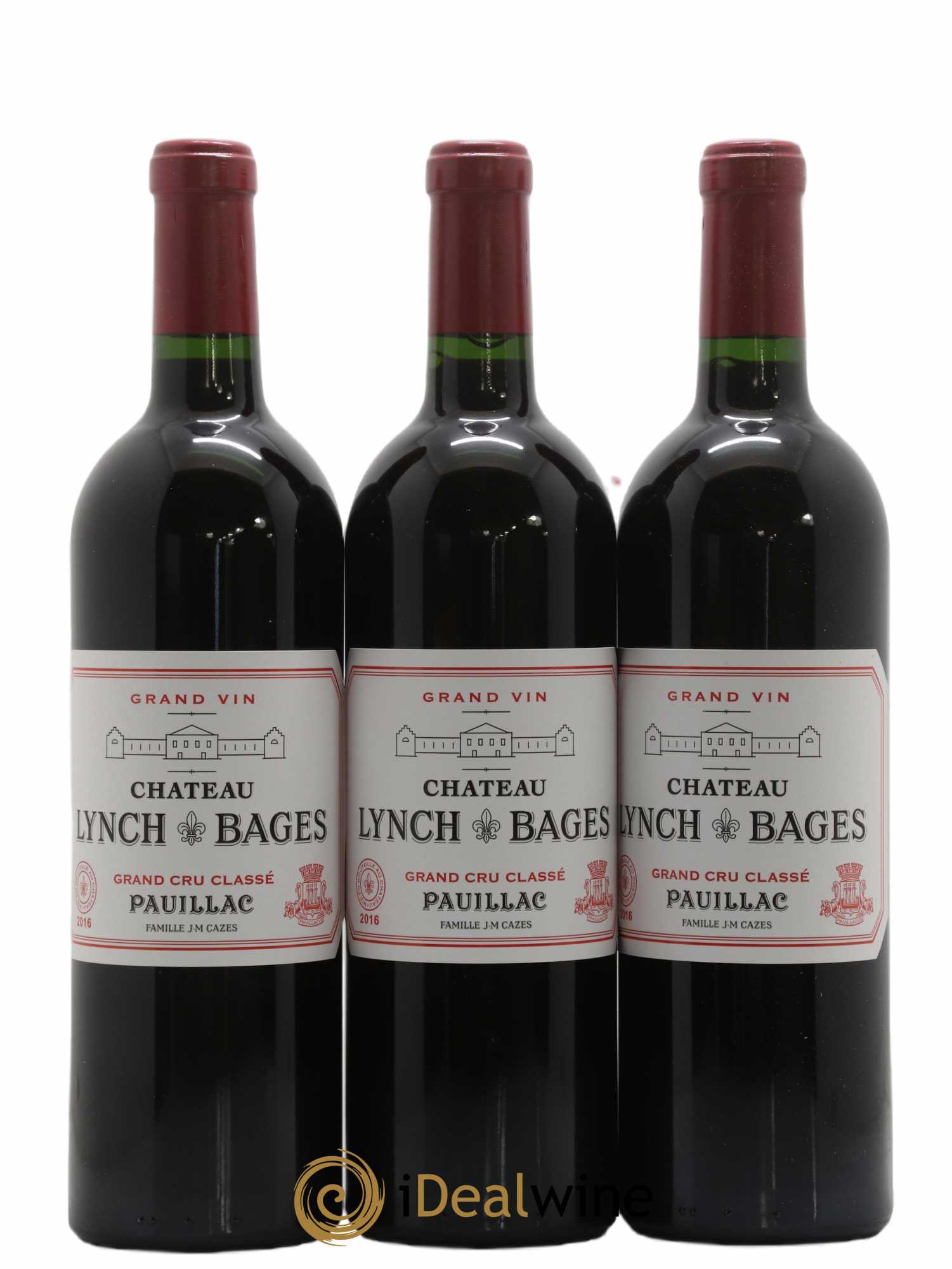 Château Lynch Bages 5ème Grand Cru Classé 2016 - Lot de 6 bouteilles - 2