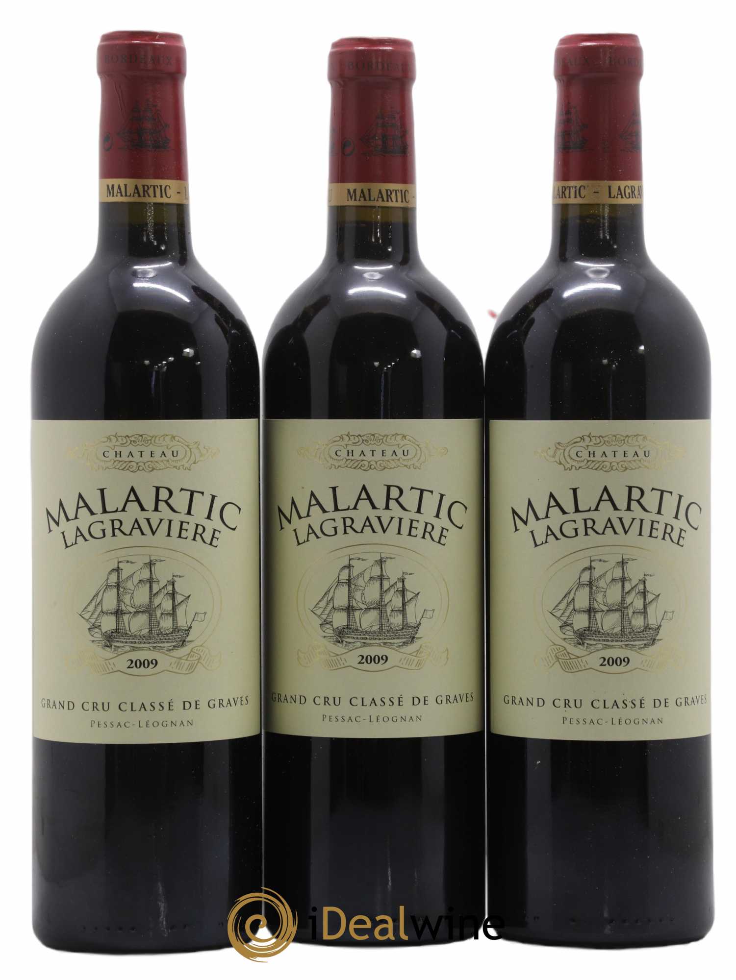 Château Malartic-Lagravière Cru Classé de Graves 2009 - Lot de 12 bouteilles - 1