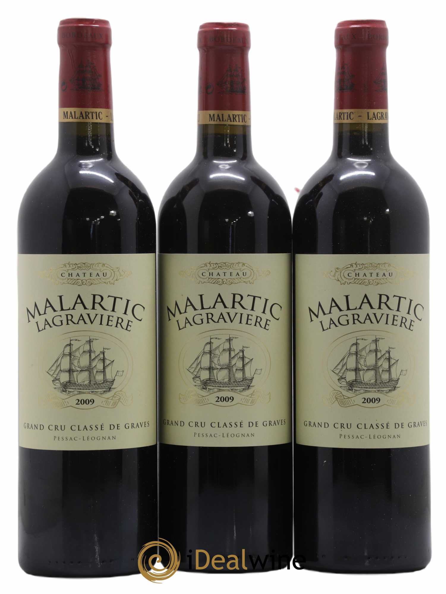 Château Malartic-Lagravière Cru Classé de Graves 2009 - Lot de 12 bouteilles - 3