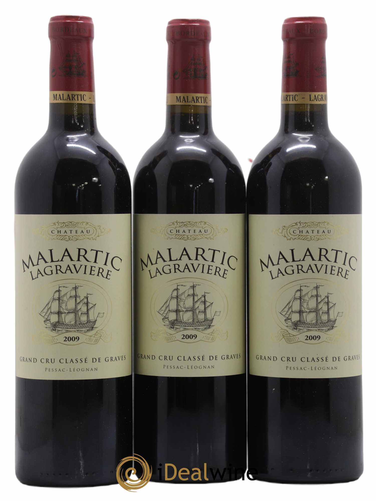 Château Malartic-Lagravière Cru Classé de Graves 2009 - Lot de 12 bouteilles - 4