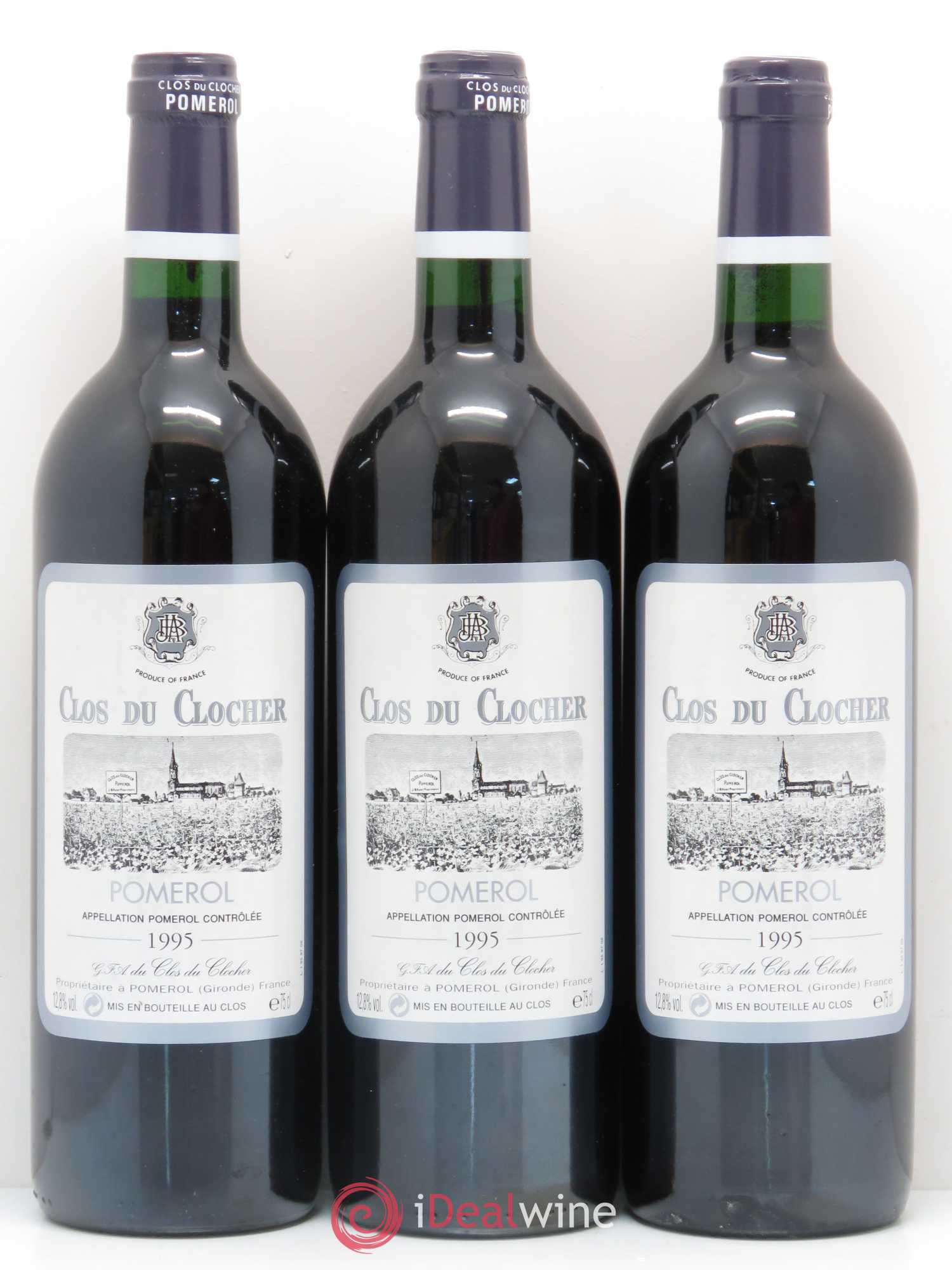 Clos du Clocher 1995 - Lot de 12 bouteilles - 3