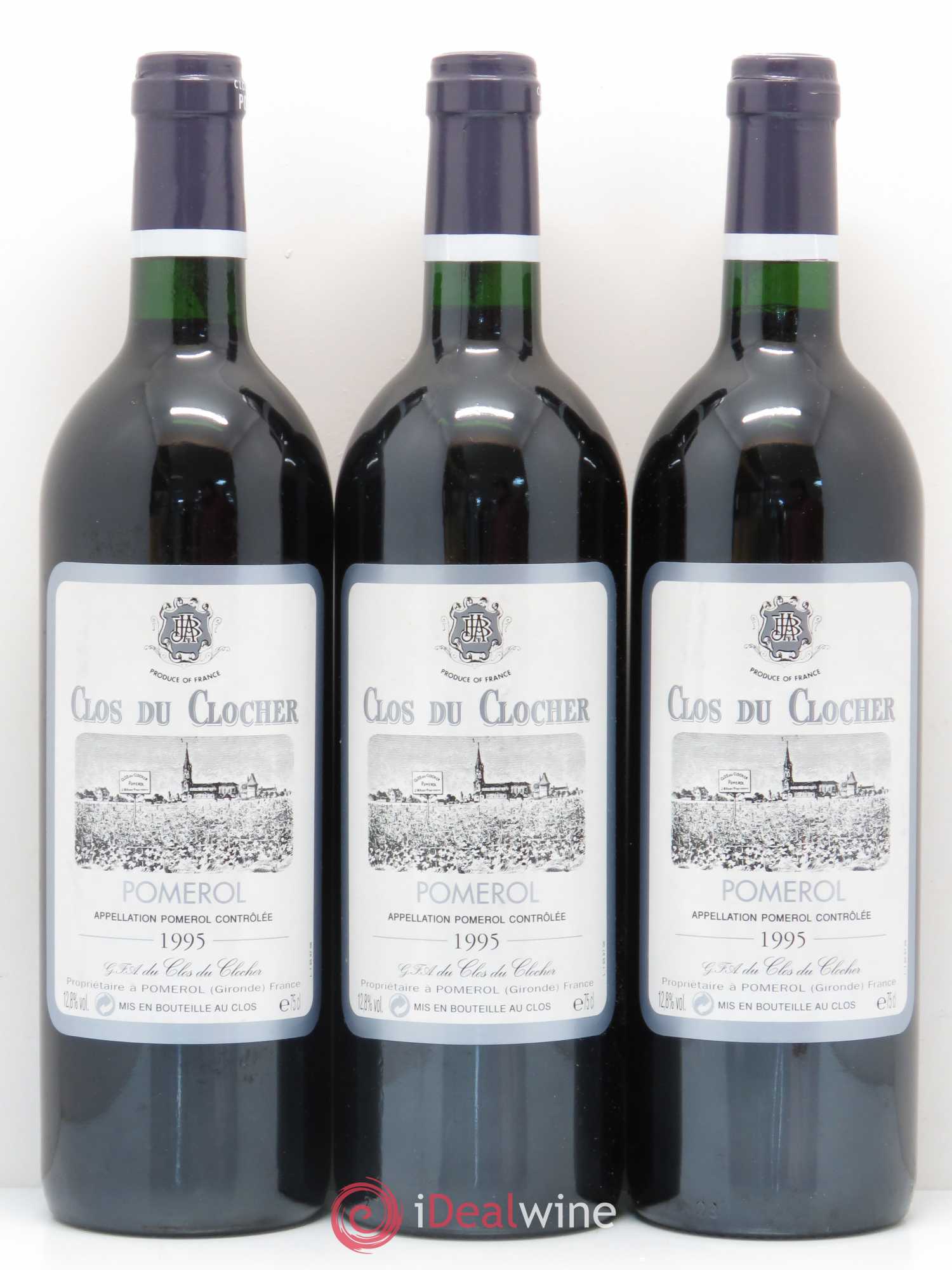 Clos du Clocher 1995 - Lot de 12 bouteilles - 4