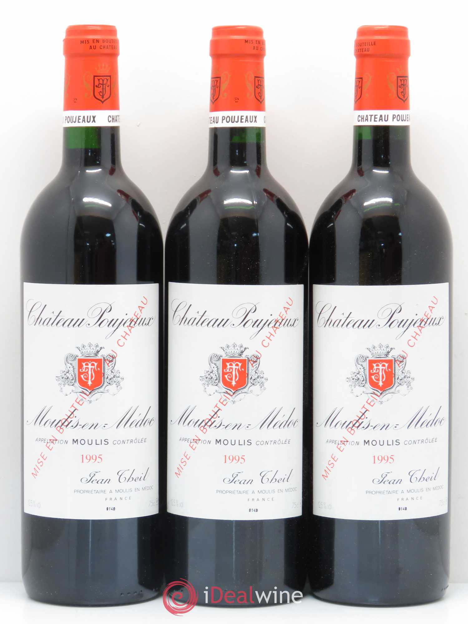 Château Poujeaux 1995 - Lot de 12 bouteilles - 3
