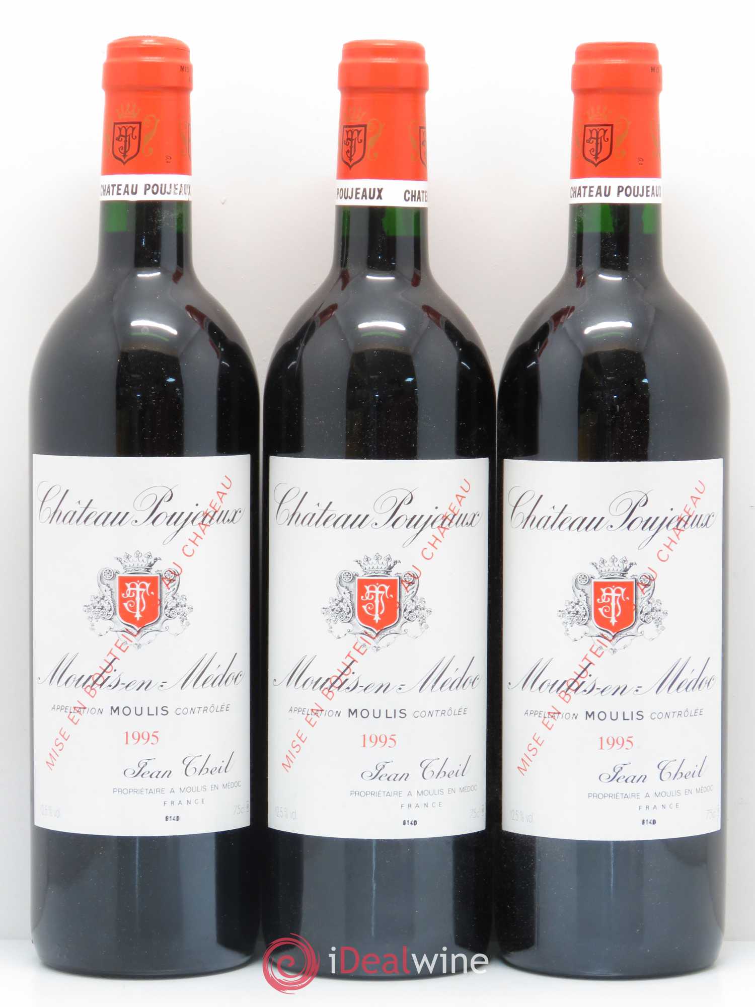 Château Poujeaux 1995 - Lot de 12 bouteilles - 4