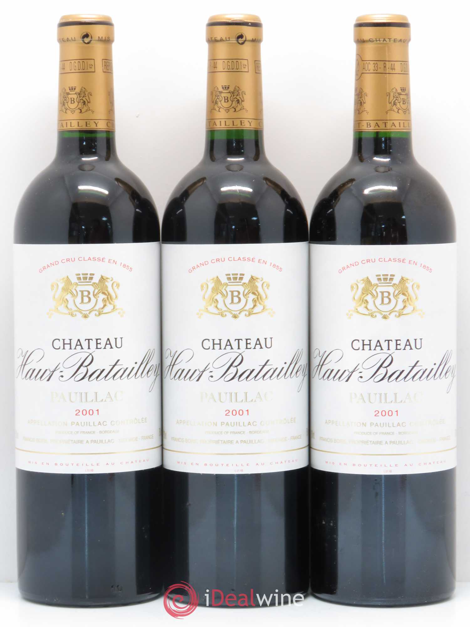 Château Haut Batailley 5ème Grand Cru Classé 2001 - Lot de 12 bouteilles - 4