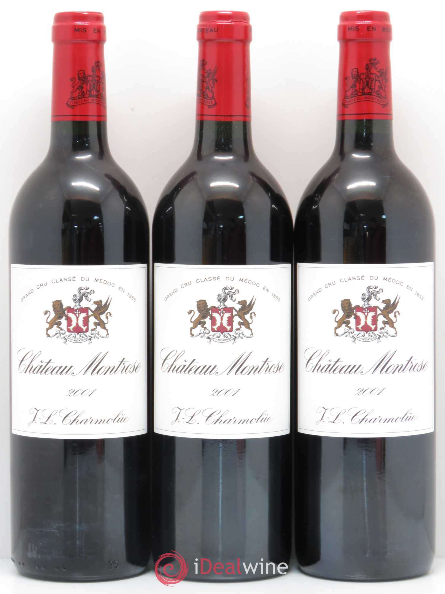 Château Montrose 2ème Grand Cru Classé 2001 - Lot de 12 bouteilles - 2