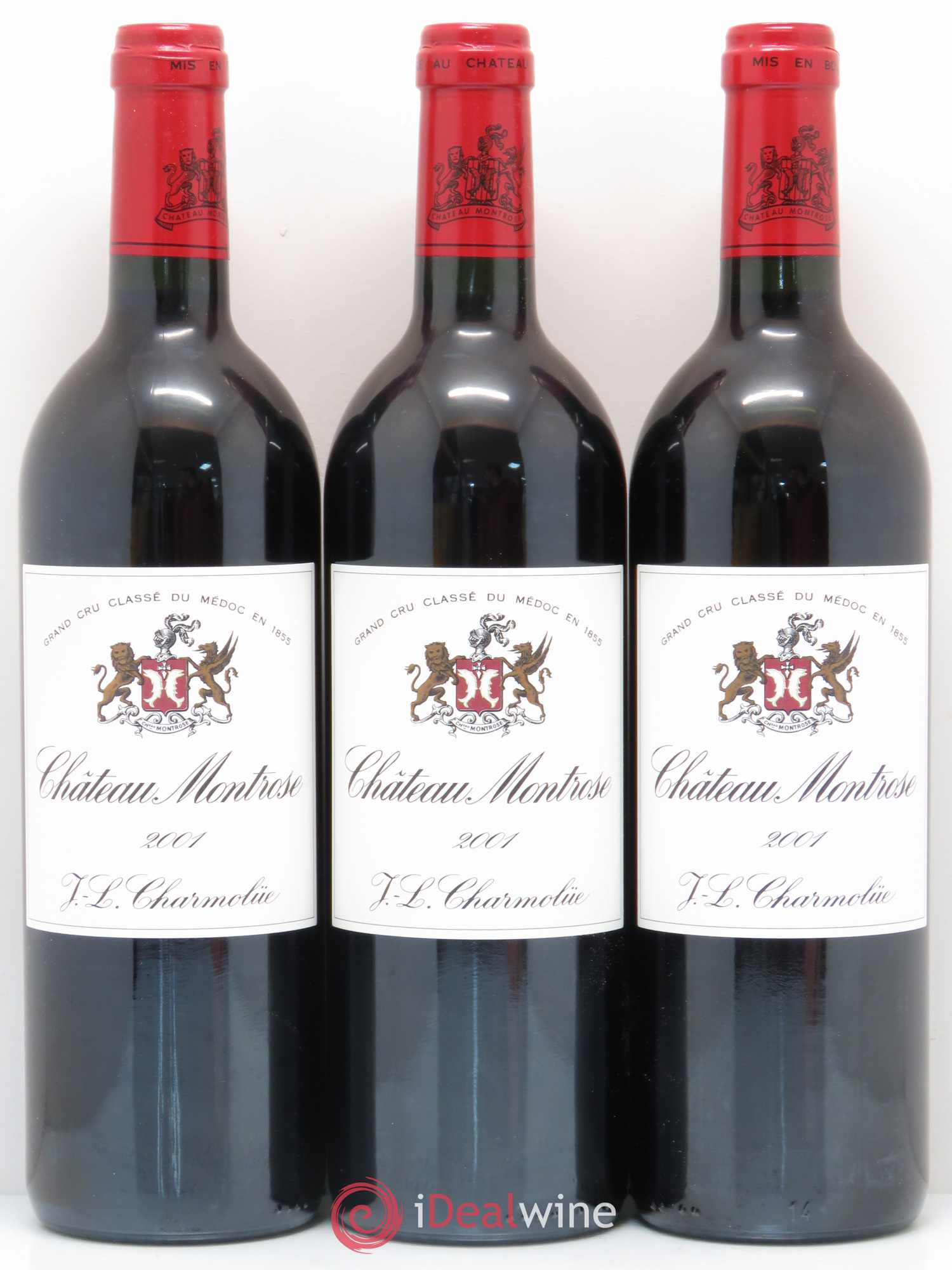 Château Montrose 2ème Grand Cru Classé 2001 - Lot de 12 bouteilles - 3