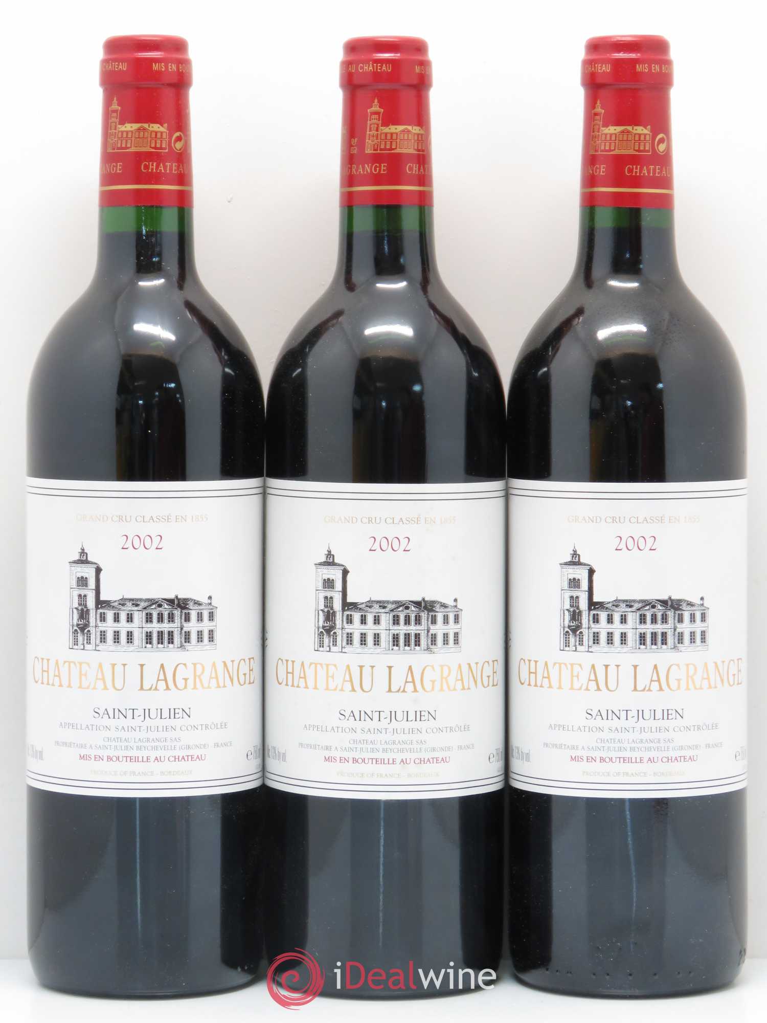 Château Lagrange 3ème Grand Cru Classé 2002 - Lot de 12 bouteilles - 2