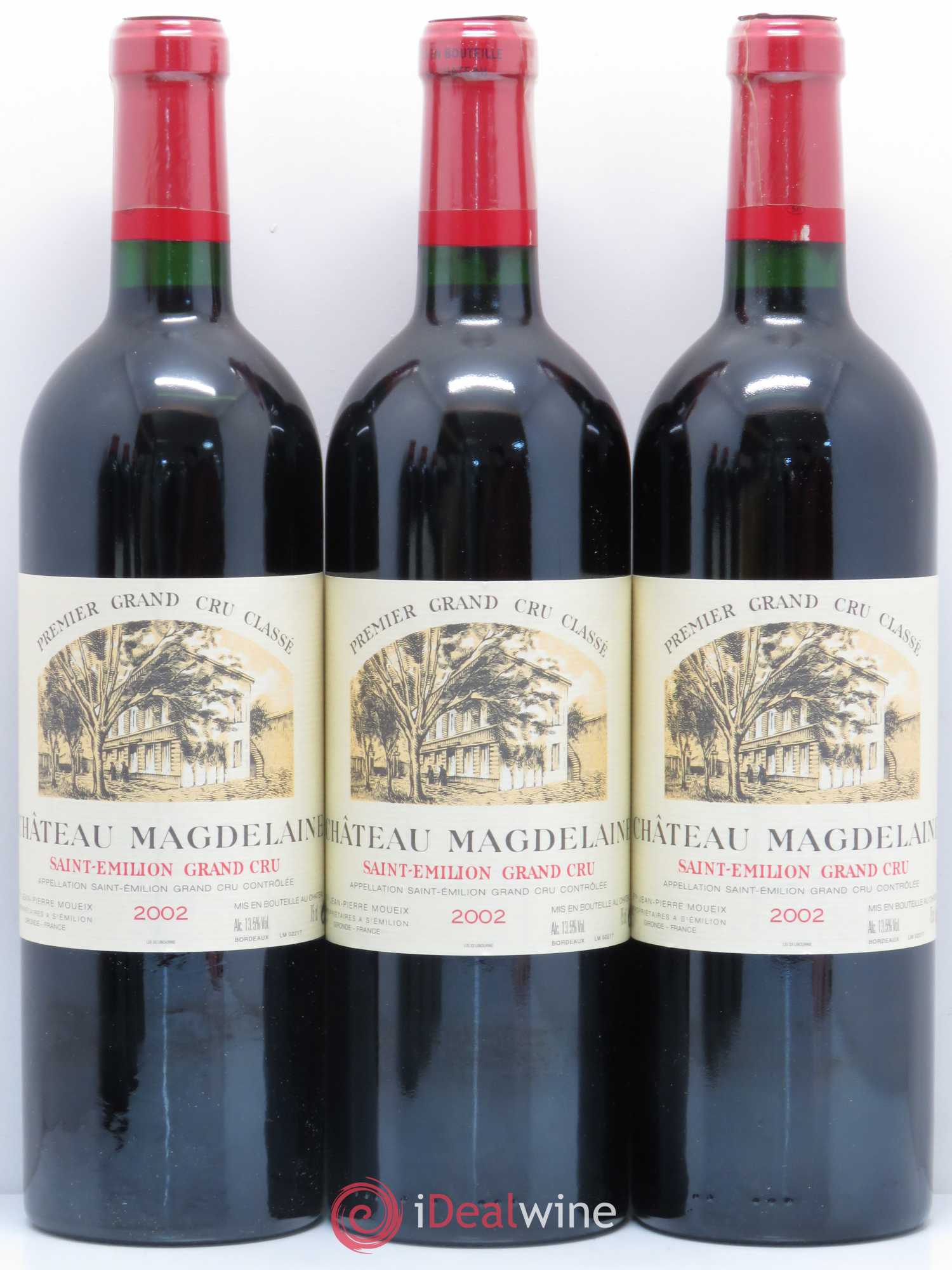 Château Magdelaine 2002 - Lot de 12 bouteilles - 1