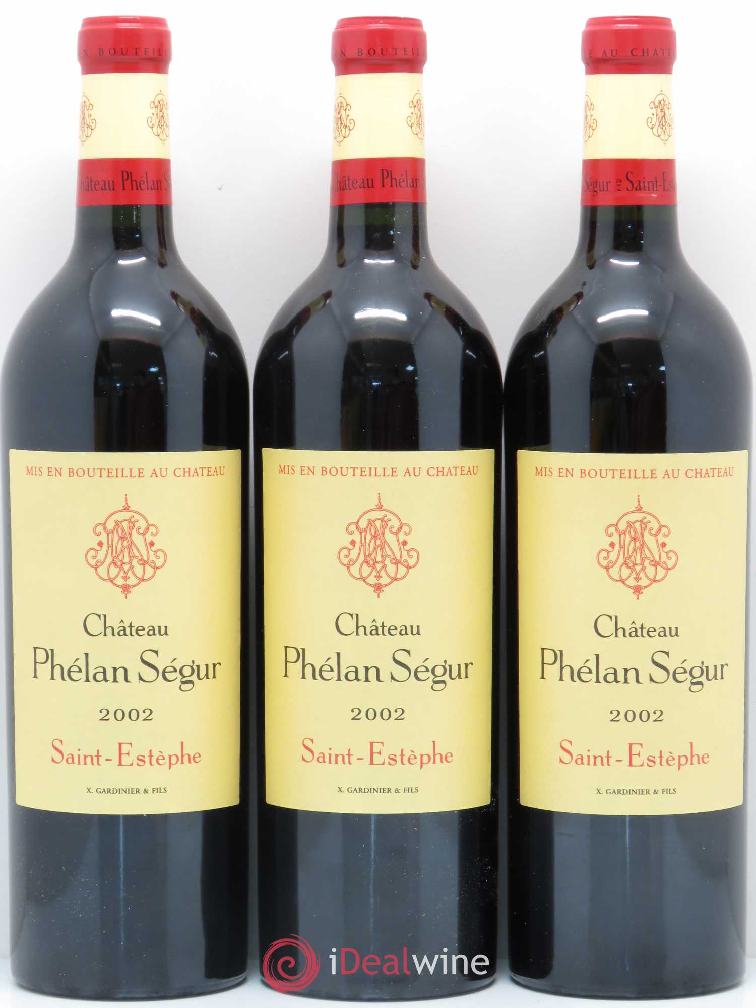 Château Phélan Ségur 2002 - Lot de 12 bouteilles - 3