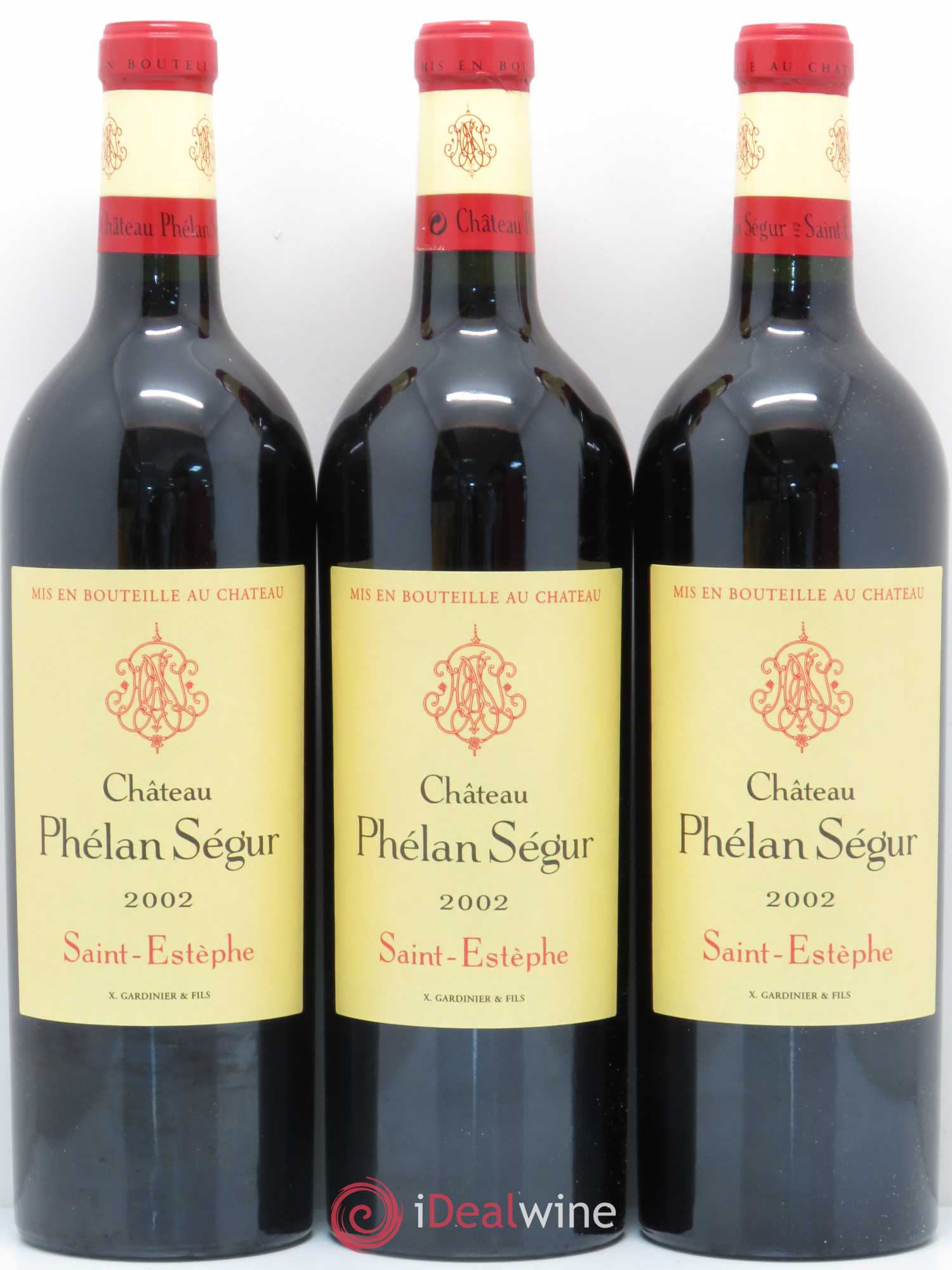 Château Phélan Ségur 2002 - Lot de 12 bouteilles - 4