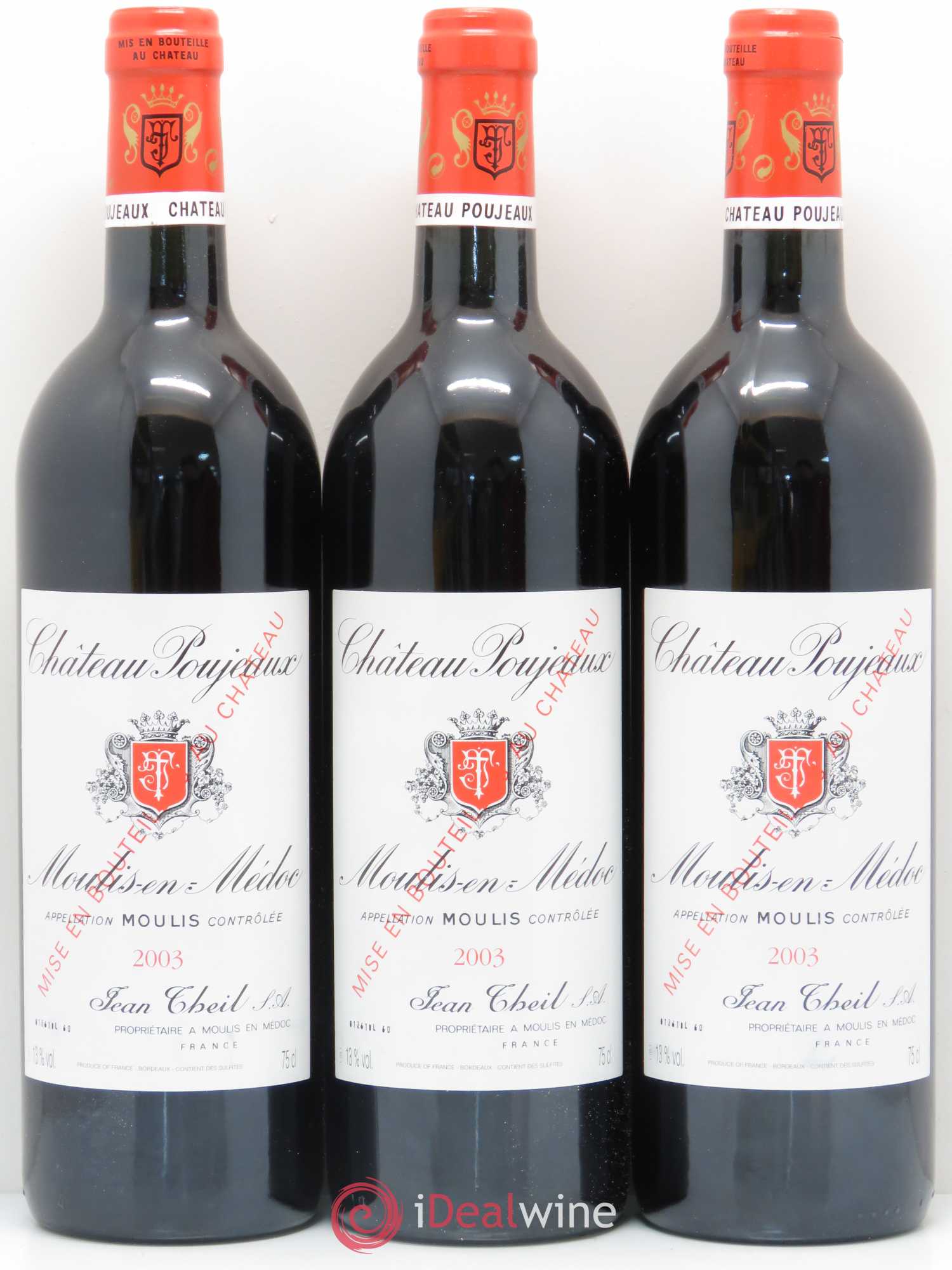 Château Poujeaux 2003 - Lot de 12 bouteilles - 4