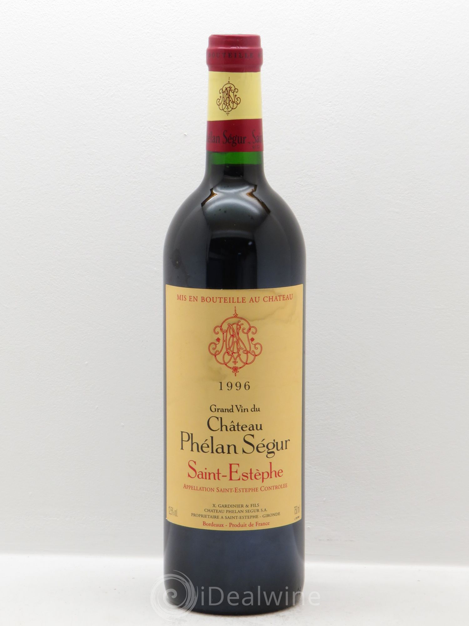 Château Phélan Ségur 1996 - Lot de 6 bouteilles - 0